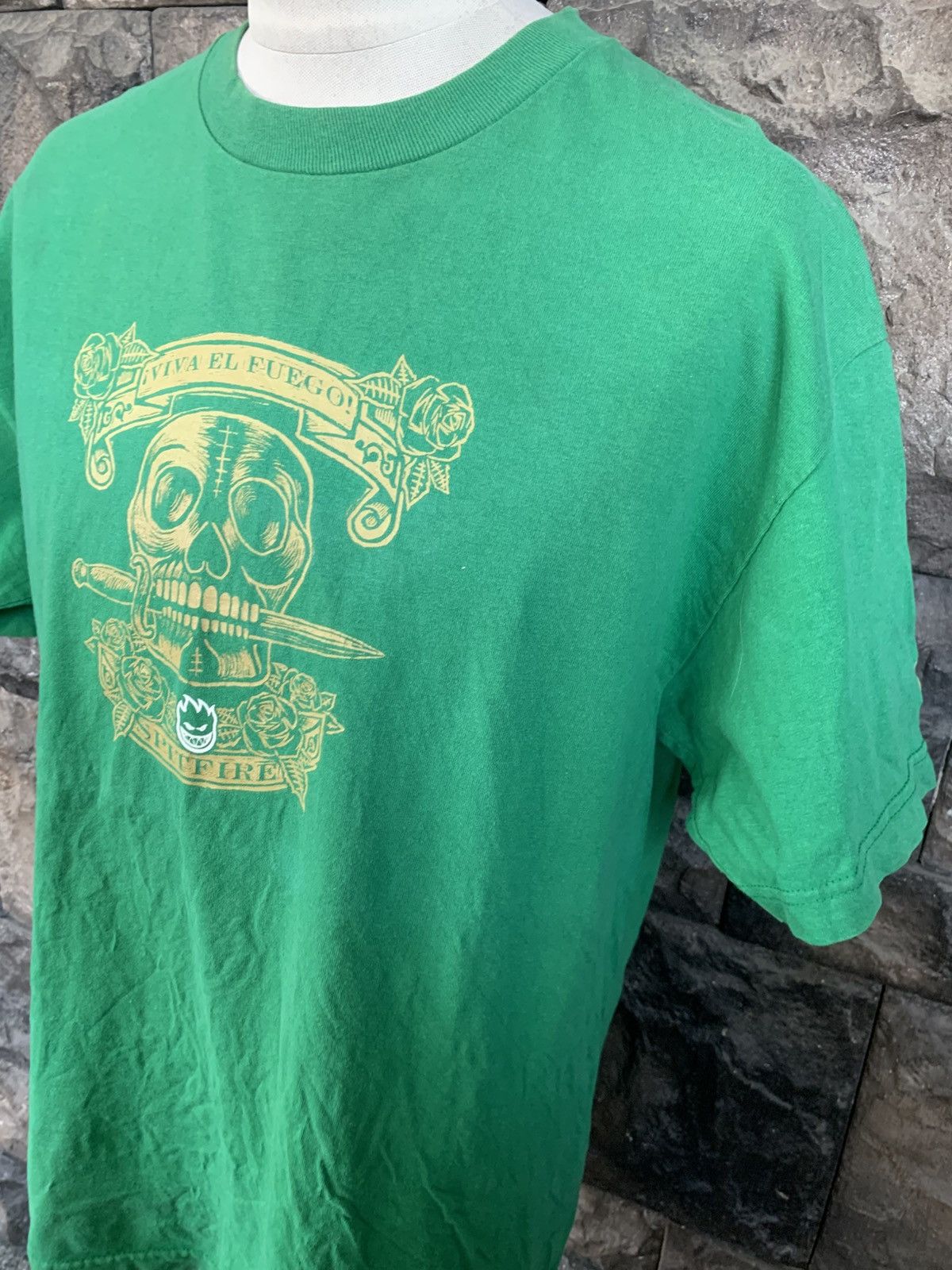 Spitfire Vintage Spitfire Wheel Skateboards T shirt Size US L / EU 52-54 / 3 - 3 Thumbnail