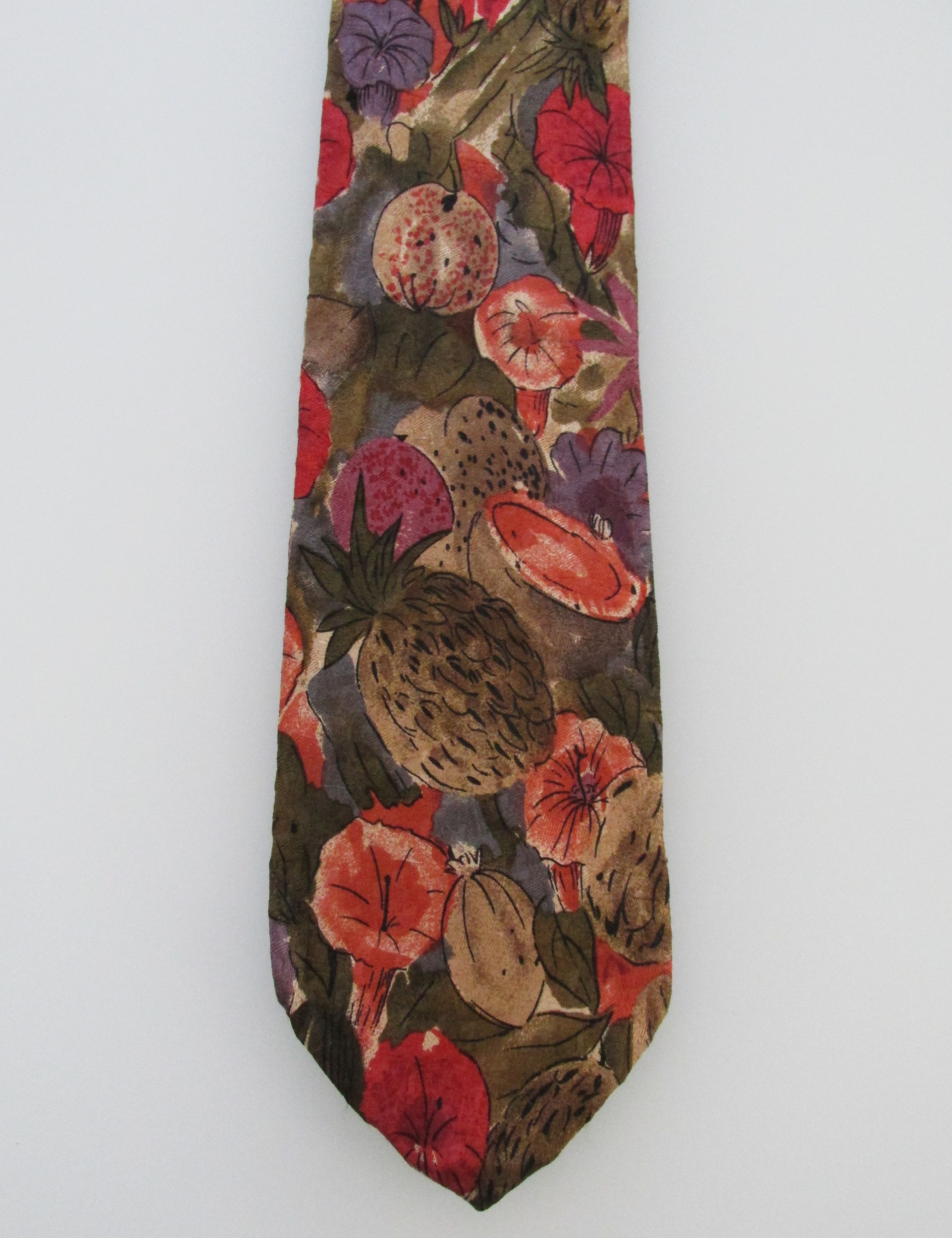 Ermenegildo Zegna Ermenegildo Zegna Vintage/Early Men's Silk Tie Size ONE SIZE - 2 Thumbnail