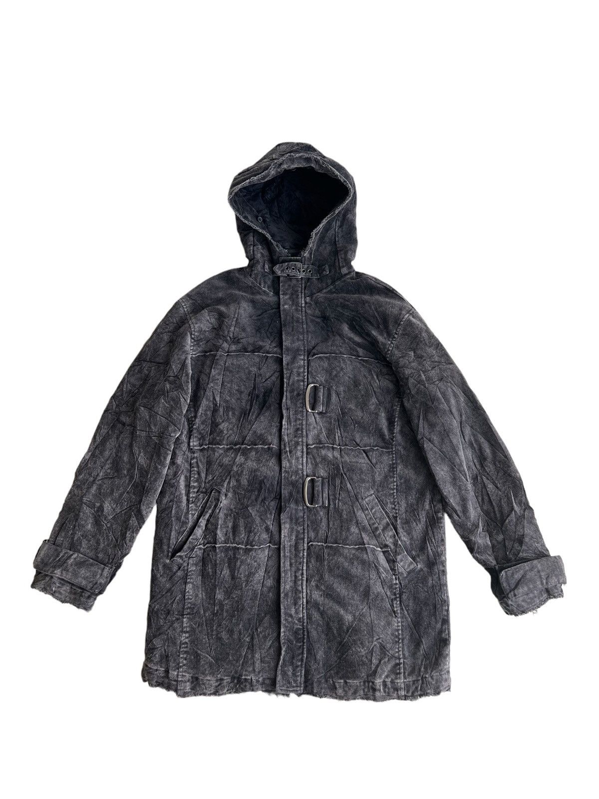 If Six Was Nine 1990s In The Attic 🇯🇵 Velour Patchwork Velco Strap Hoodie Size US L / EU 52-54 / 3 - 3 Thumbnail