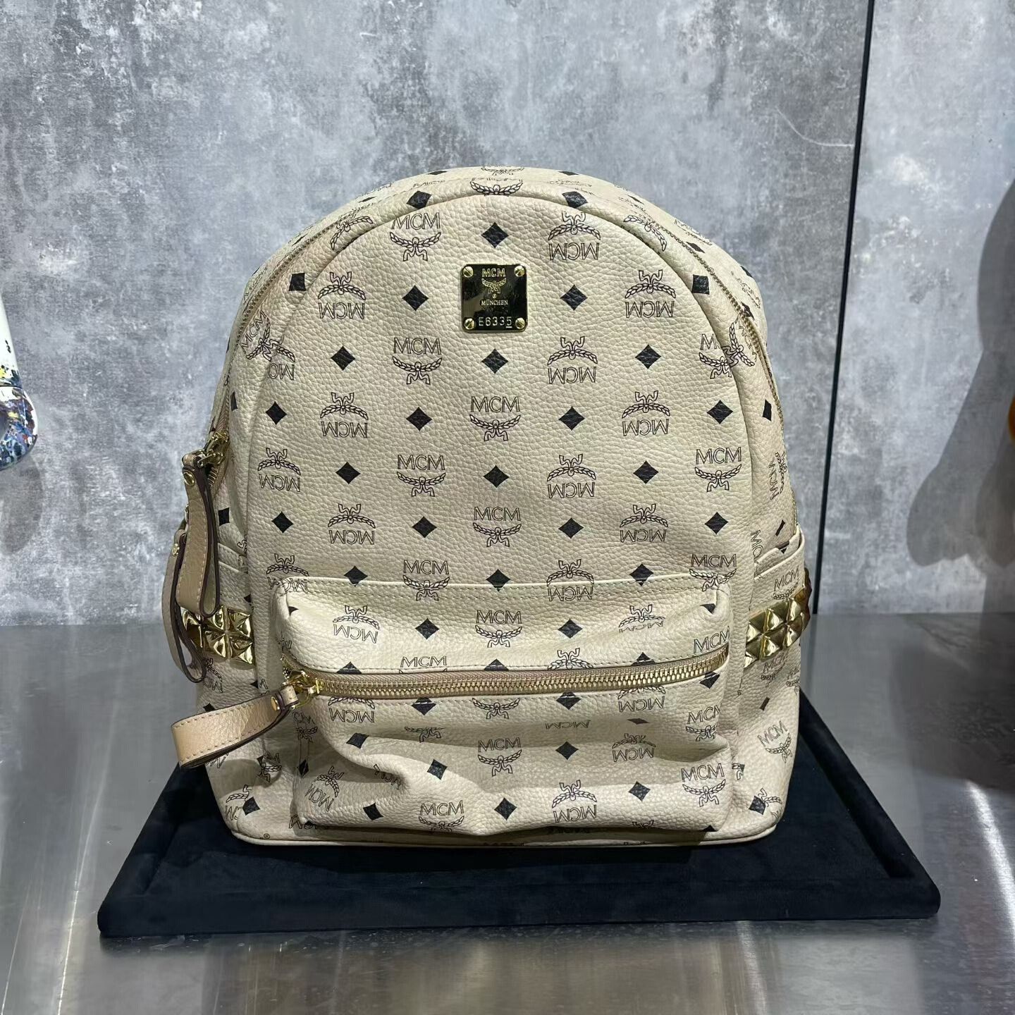 MCM MCM Beige Bag one size Men Size ONE SIZE - 1 Thumbnail