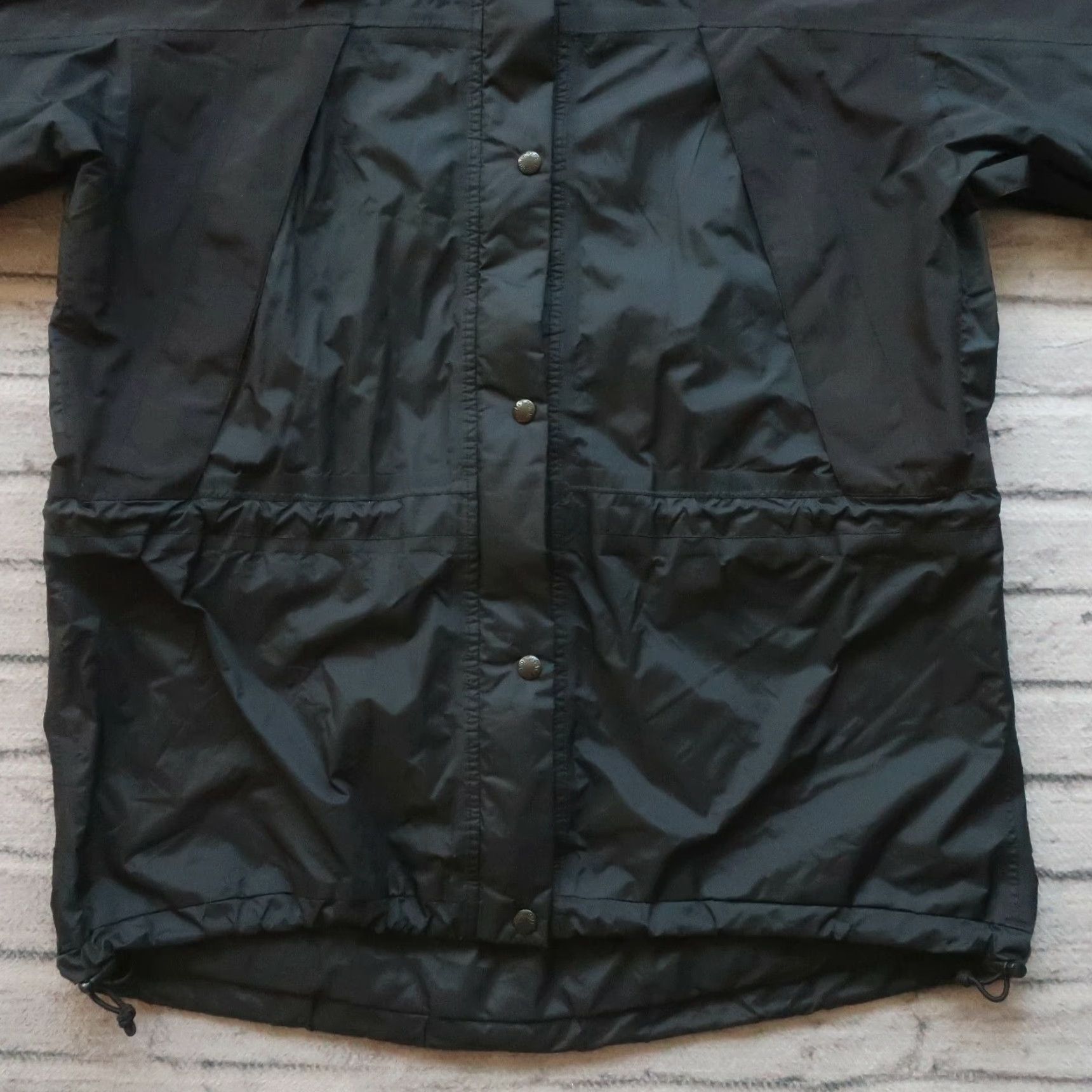 The North Face VINTAGE The North Face Goretex Mountain Light 2 Parka Jacket Womens Large Black / Black Parka Jacket 90s Size L / US 10 / IT 46 - 4 Thumbnail