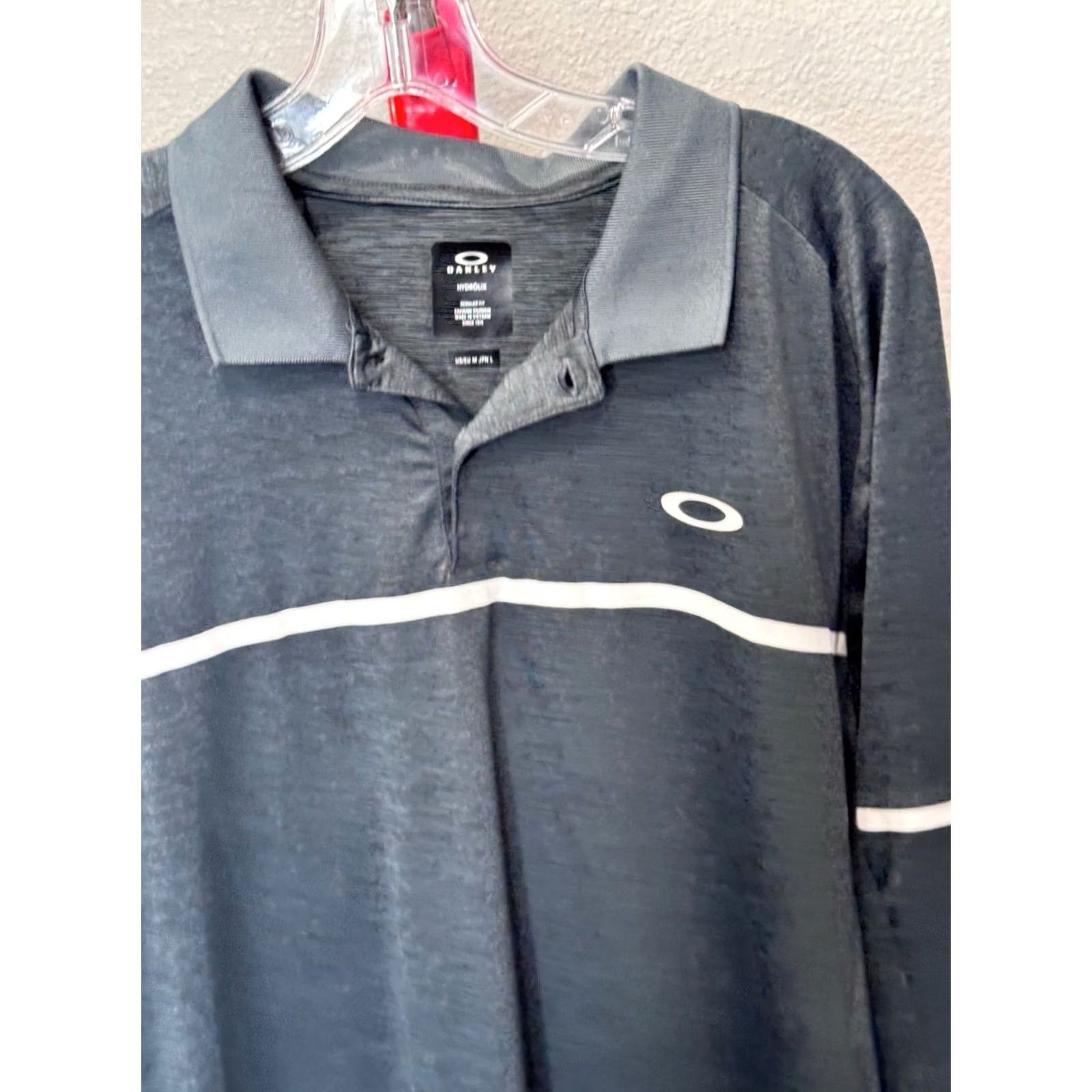 Oakley Oakley Long Sleeve Hydro Lux POLO SHIRT Medium M Mens Size US M / EU 48-50 / 2 - 4 Thumbnail