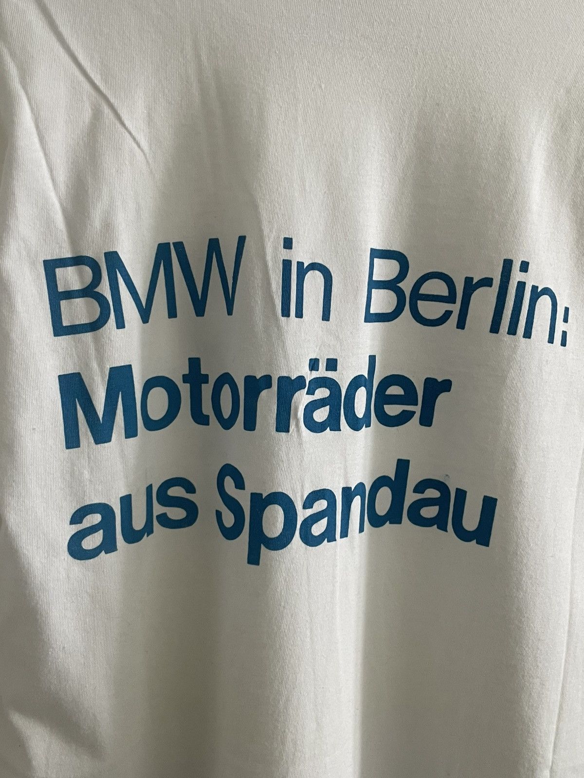 BMW Vintage Bmw 70’s Freude am Fahre T-Shirt Archive White RARE Size US M / EU 48-50 / 2 - 6 Thumbnail