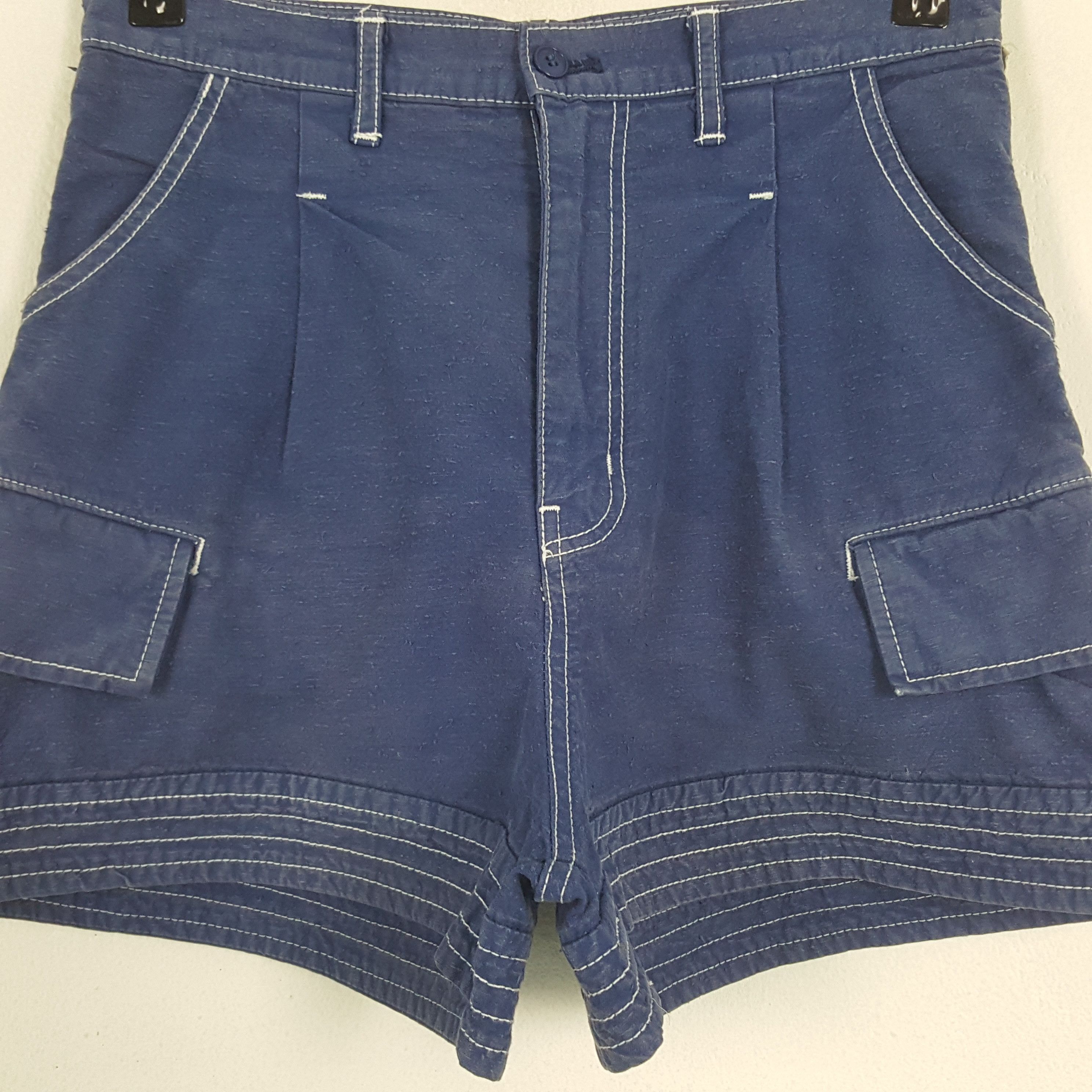 Issey Miyake × Ne-Net × Vintage Vintage Ne-Net by Issey Miyake Japanese Brand Shorts Pants Size US 27 - 2 Thumbnail