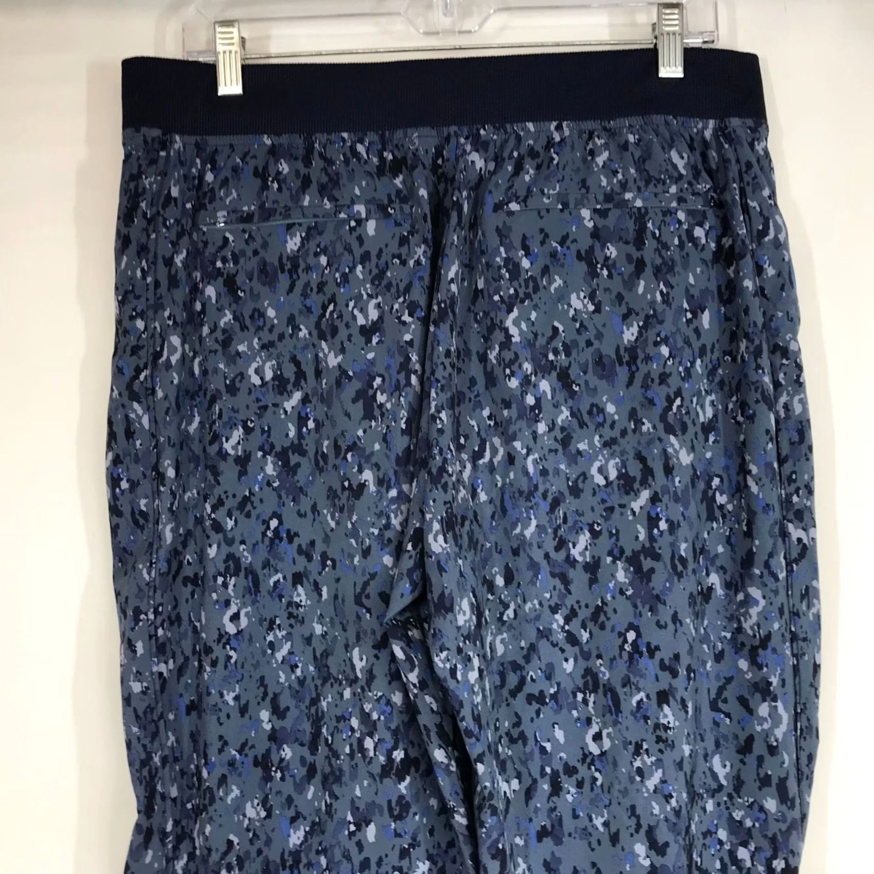 Athleta VINTAGE ATHLETA WOMEN'S 12 BLUE POLYESTER BLEND ELASTIC WAIST PANT Shirt? Size 34" / US 12 / IT 48 - 5 Thumbnail