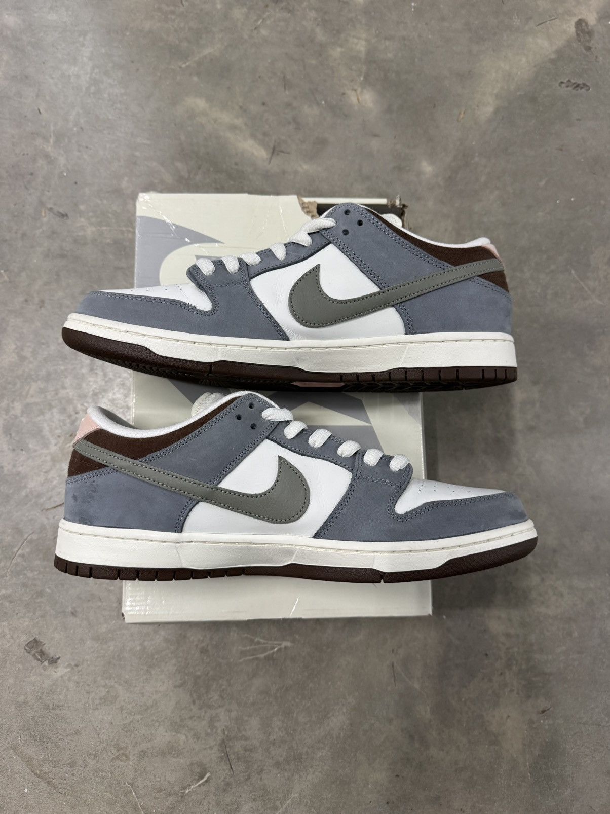 Nike Nike Dunk Low SB Yuto Horigome Grey Size 12 Size US 12 / EU 45 - 3 Thumbnail