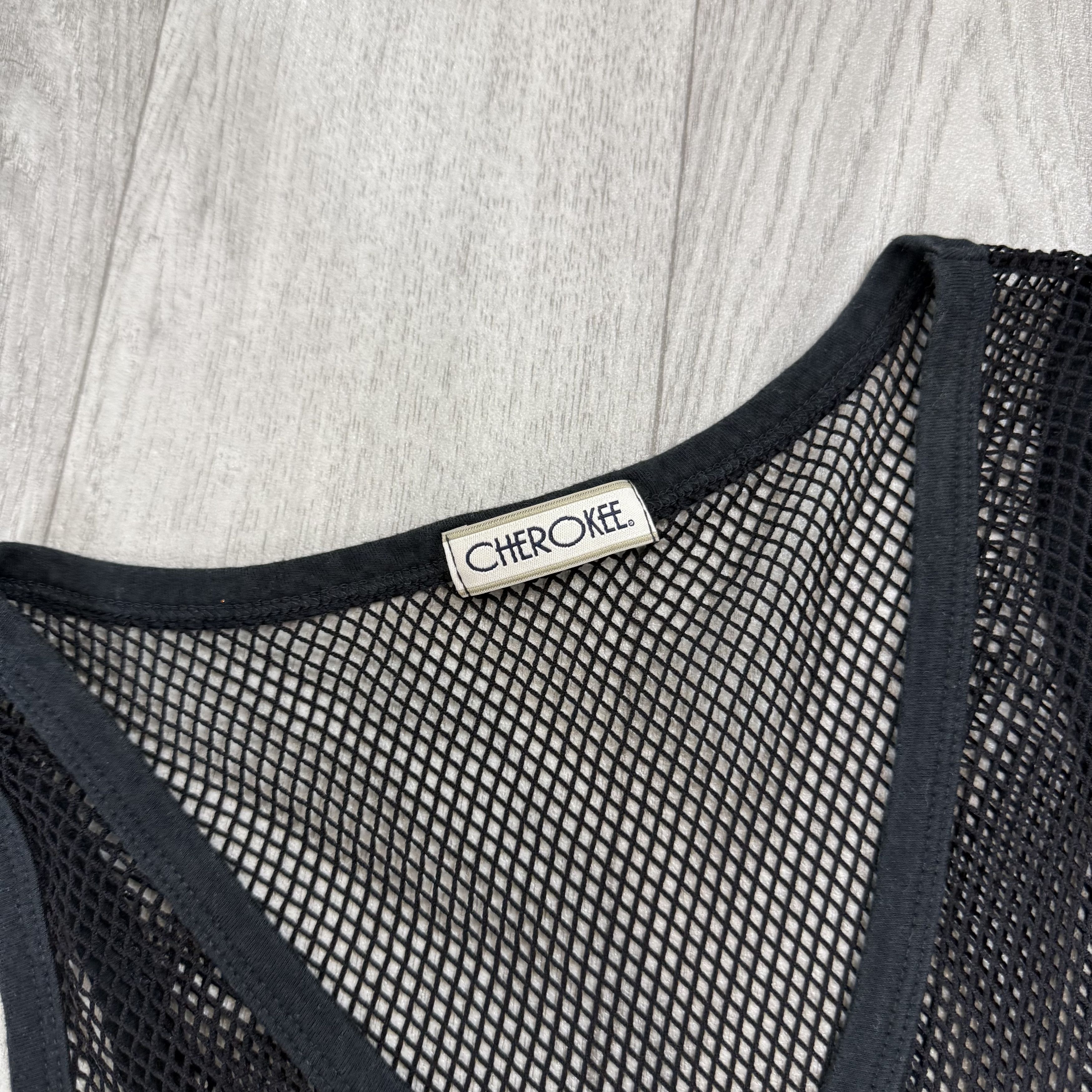Vintage Vintage Women's Mesh Tank Top Black Size US M / EU 48-50 / 2 - 4 Thumbnail