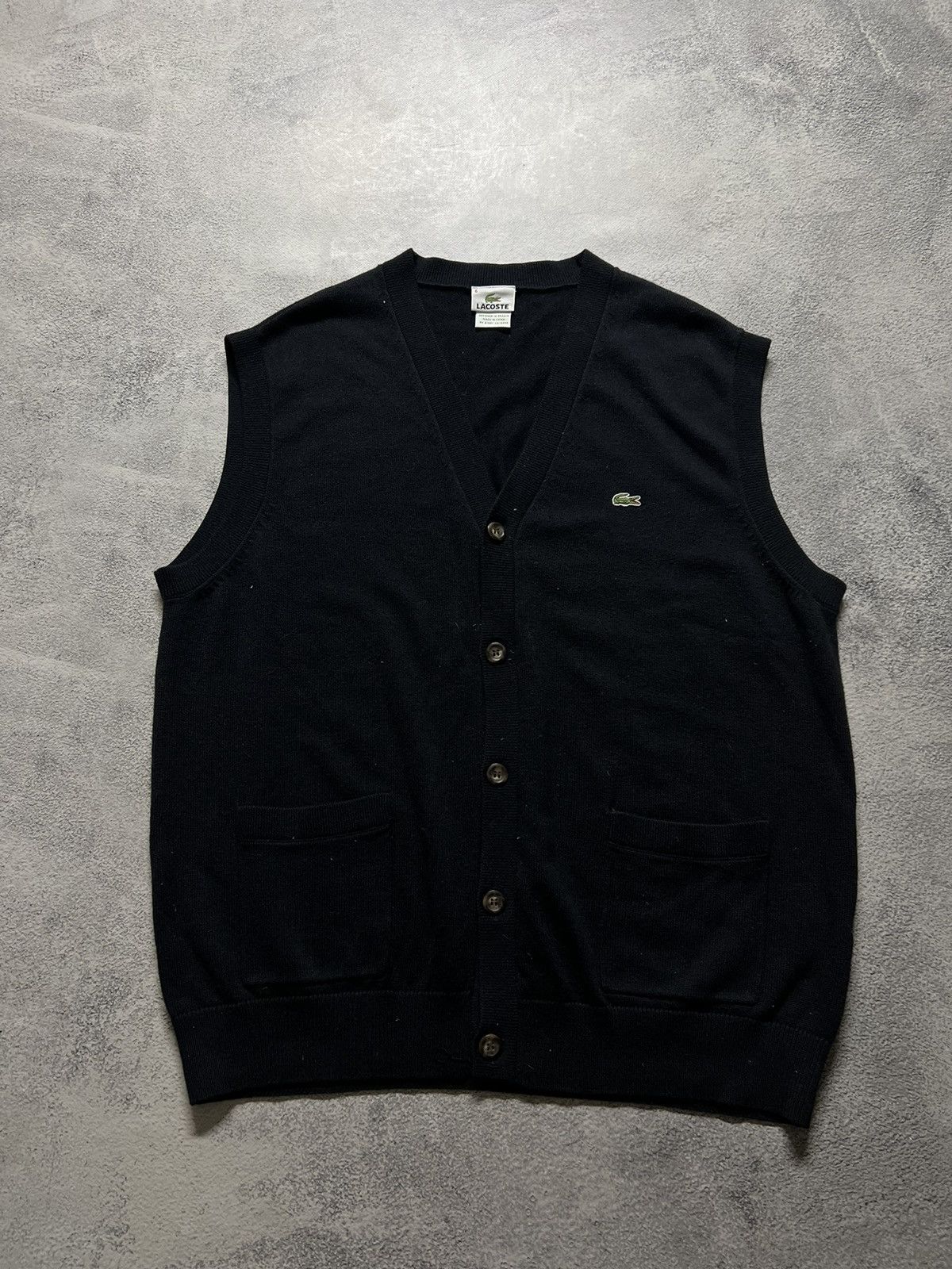Lacoste × Vintage Vintage Y2k Lacoste luxury designer vest 90’s Size US XL / EU 56 / 4 - 1 Thumbnail