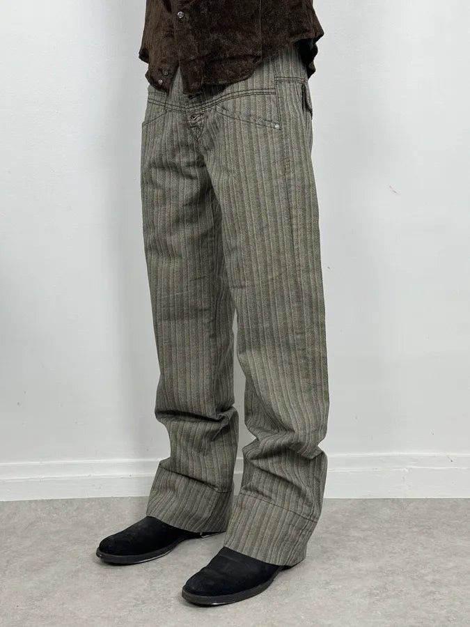 Marithe + Francois Girbaud Vintage Marithe Francois Girbaud jeans Bootcup Flared Pants Size US 30 / EU 46 - 3 Thumbnail