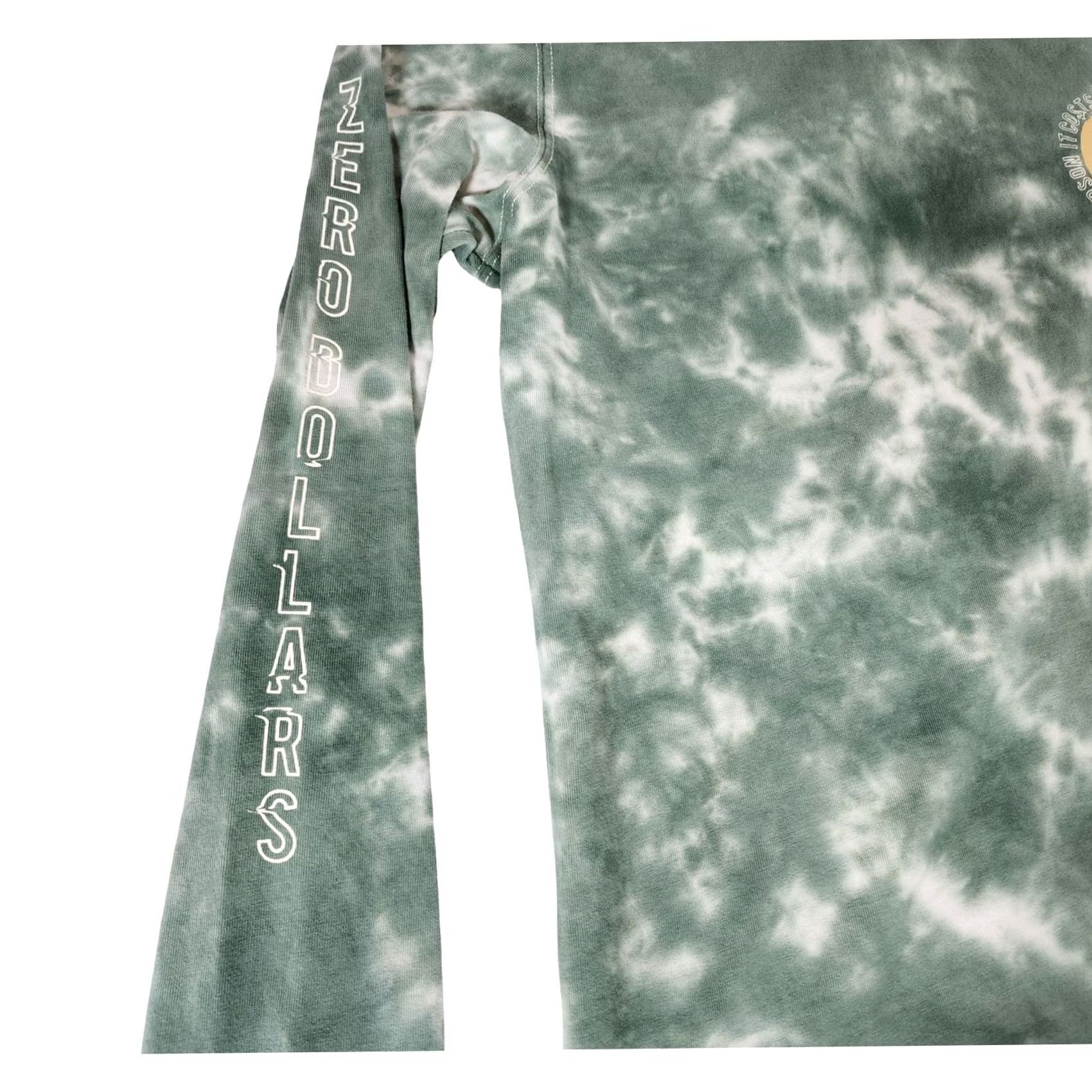 Vintage Arizona Jean Co Green Tie Dye Long Sleeve Crew Neck Graphic Tee Mens M Size US M / EU 48-50 / 2 - 4 Thumbnail