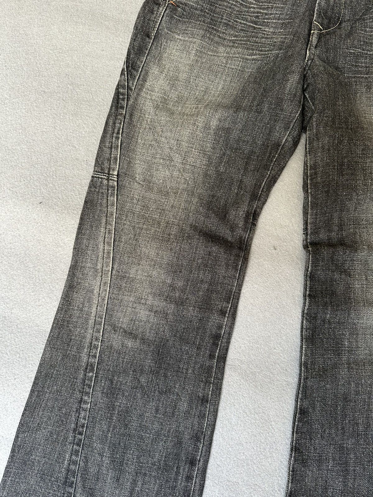 Japanese Brand FLARE Sweet Camel Jeans Size 30" / US 8 / IT 44 - 7 Thumbnail