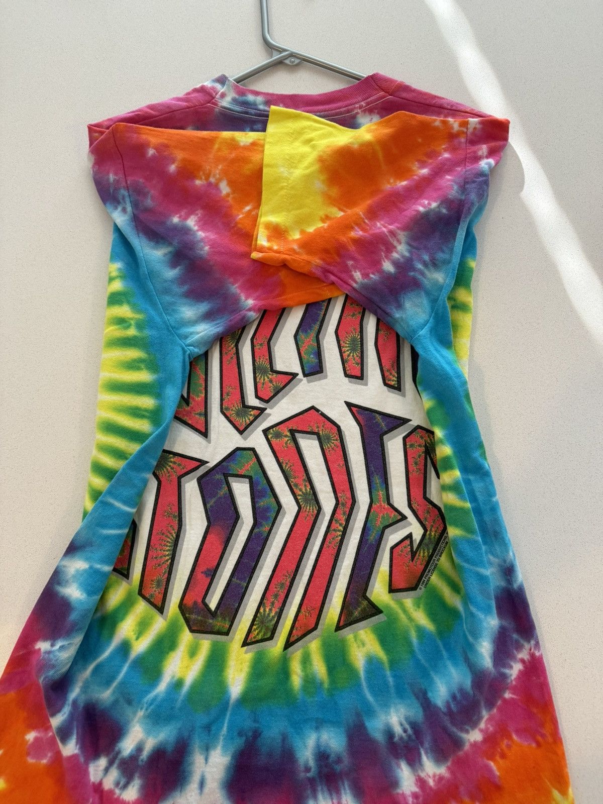 Vintage Vintage 1994 Rolling Stones Tie Dye Shirt Large Size US L / EU 52-54 / 3 - 11 Thumbnail