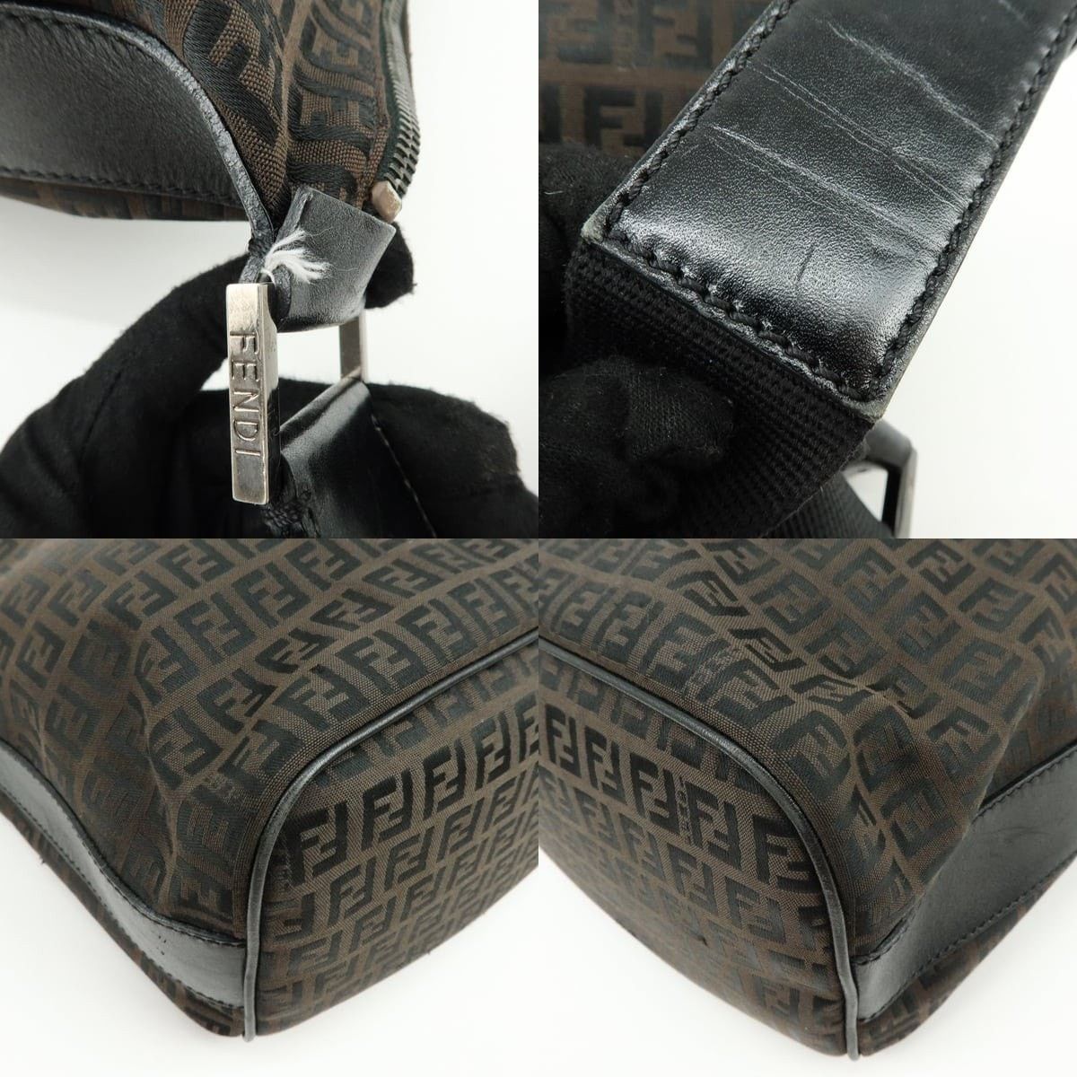 Fendi Fendi Zucca Shoulder Bag Brown Size ONE SIZE - 4 Thumbnail
