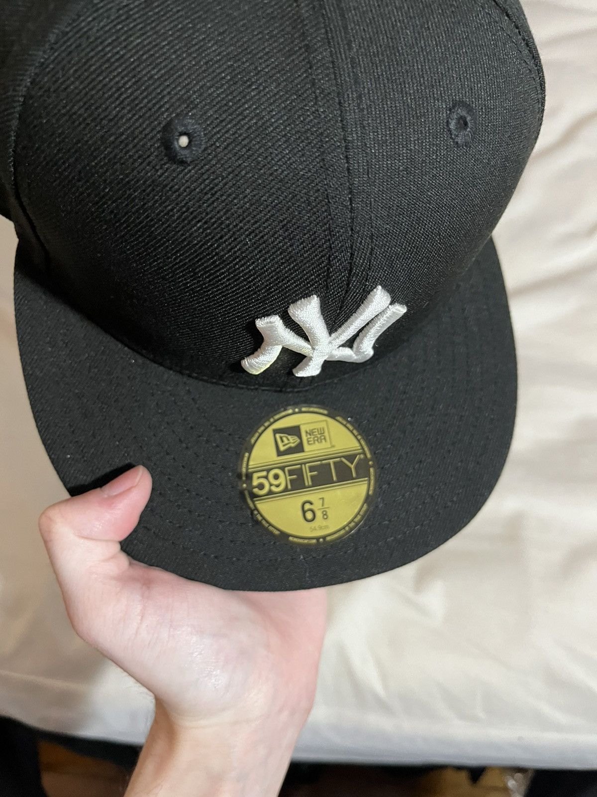 New York Yankees Ny yankees fitted hat 59fifty size 6 7/8 Size ONE SIZE - 2 Thumbnail