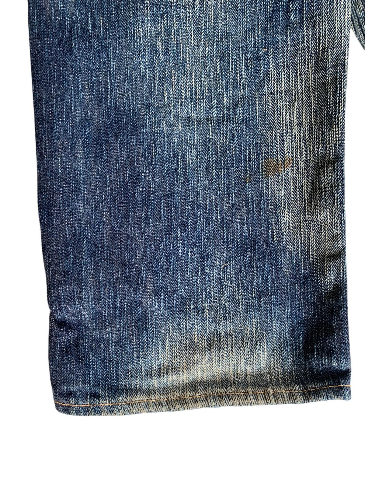 Japanese Brand × Kapital × Vintage ETERNAL SELVEDGE BUTTON FLY RUSTY JAPANESE DENIM Size US 30 / EU 46 - 25 Thumbnail