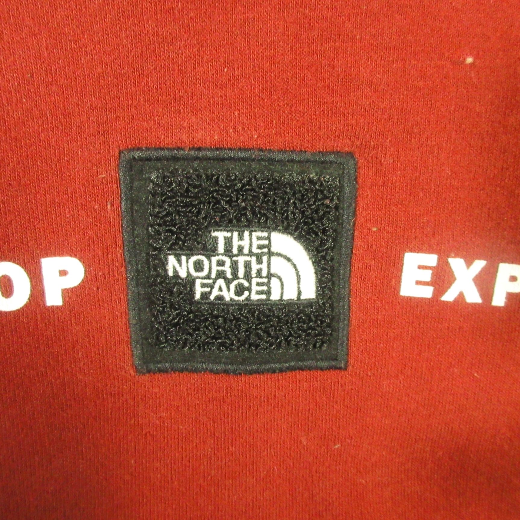 The North Face The North Face Hoodie Mens M Oversized Maroon Pullover Never Stop Exproring Size US M / EU 48-50 / 2 - 5 Thumbnail