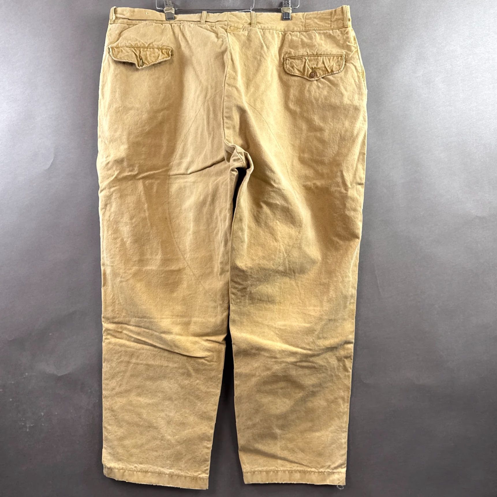 Vintage VINTAGE Western Field Pants Mens 40x29 Double Knee Canvas Hunt Casual Workwear Cargo Pants Mens Brown 40x29 Regular Straight Mens Size US 40 / EU 56 - 3 Thumbnail