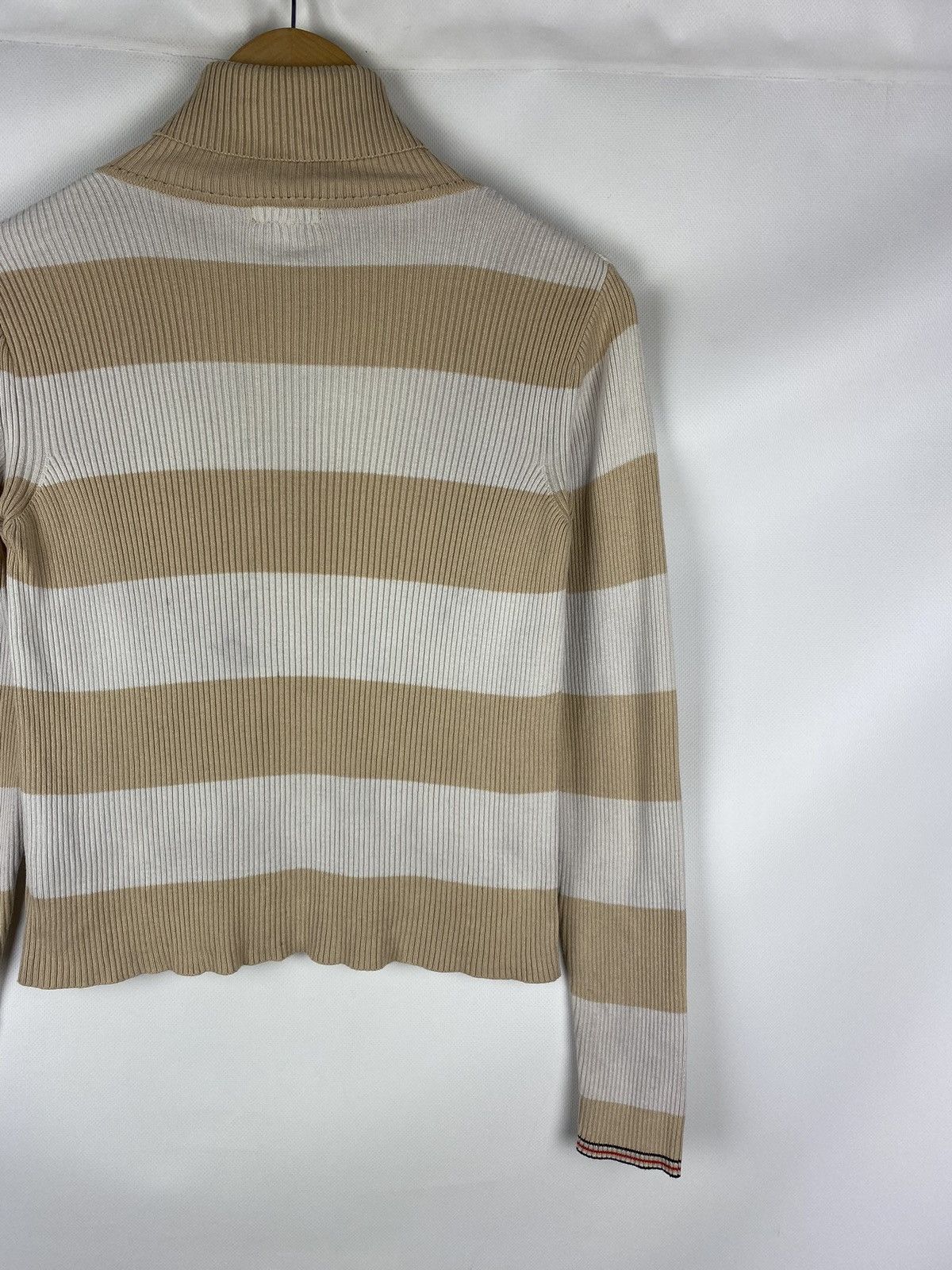 Burberry Burberry ladies teens turtleneck striped sweater pullover Size XS / US 0-2 / IT 36-38 - 15 Thumbnail