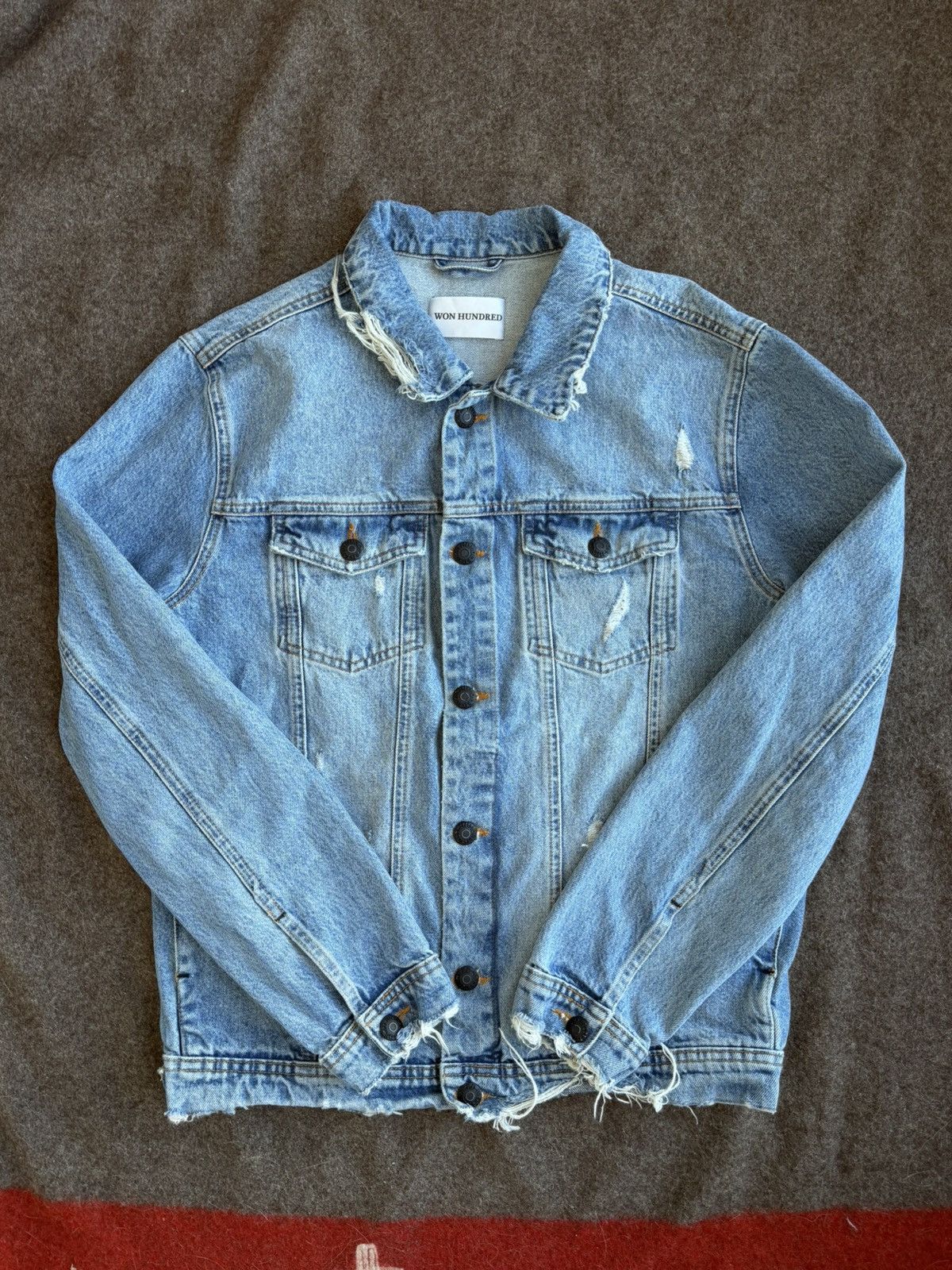 Won Hundred Won Hundred Denim Jacket Size US M / EU 48-50 / 2 - 4 Thumbnail