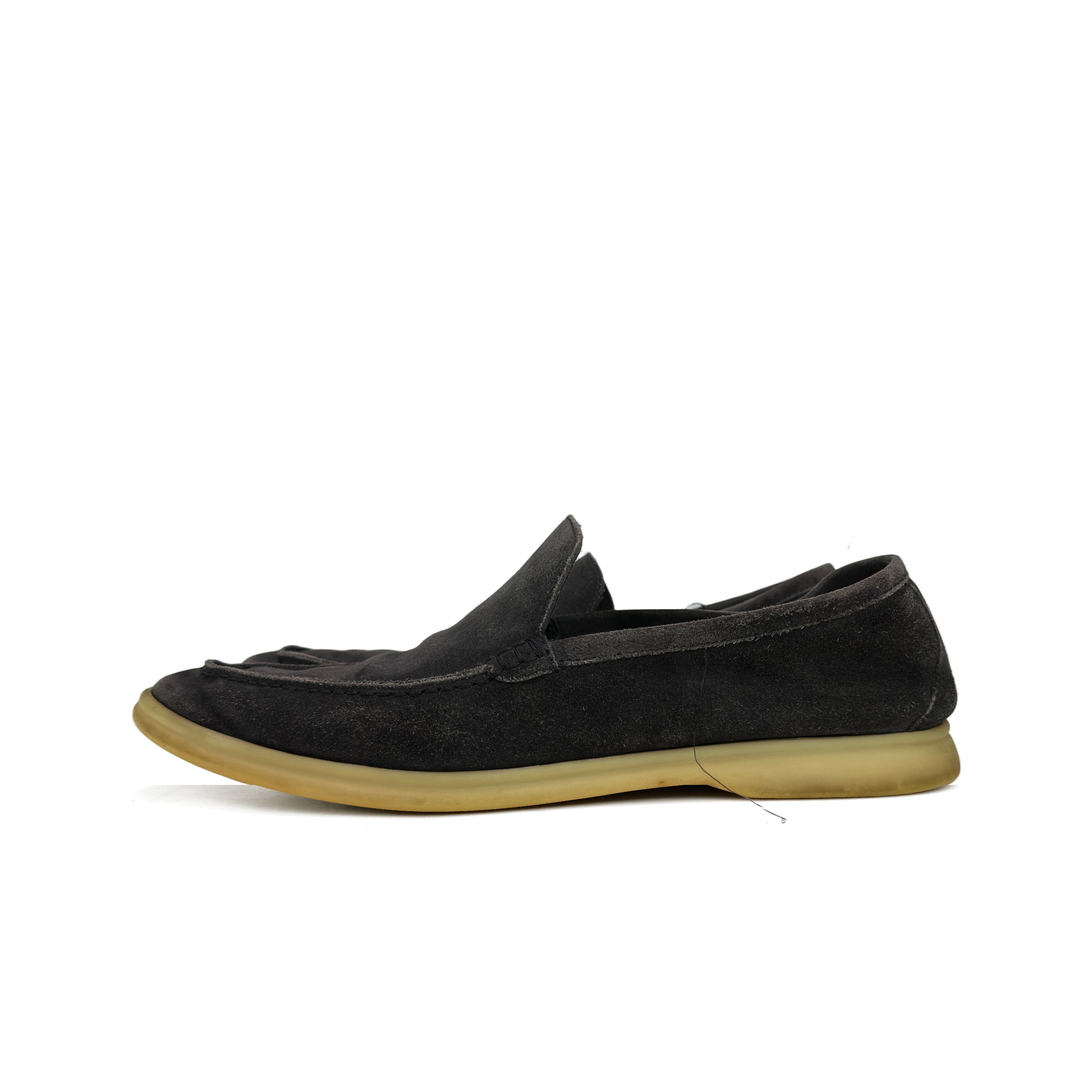 Loro Piana Loro Piana Black Suede Summer Walk Loafers Size 10 Size US 10 / EU 43 - 1 Thumbnail