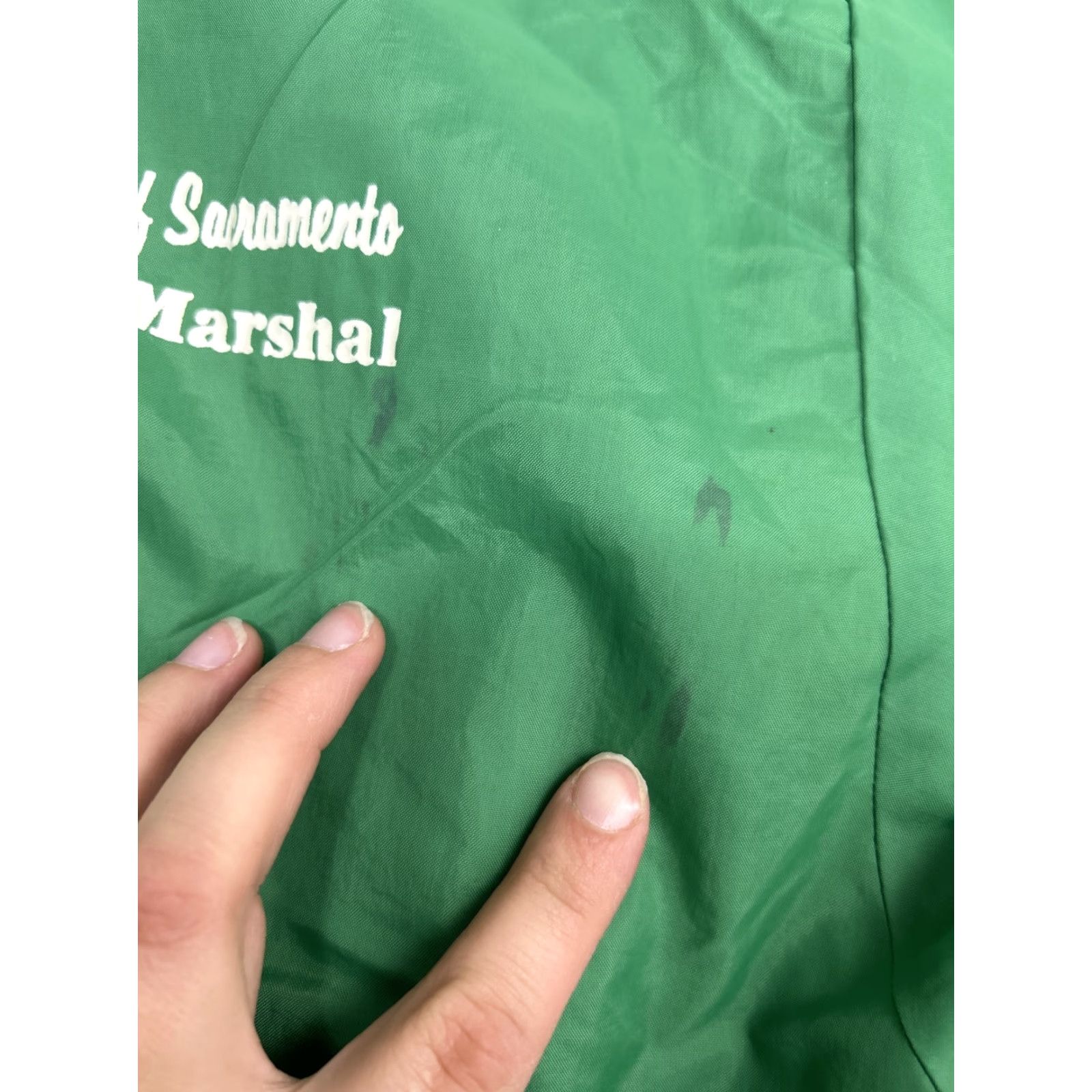 Vintage VINTAGE Aristo Jac Mens Large Green Snap Jacket Bomber Lined Golf Size US L / EU 52-54 / 3 - 4 Thumbnail
