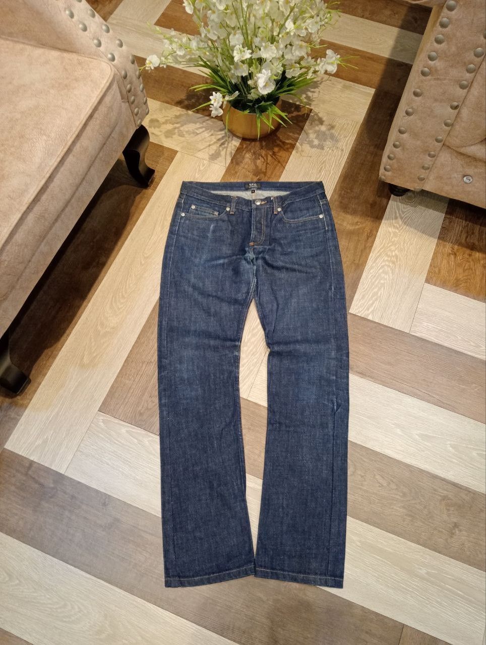 A.P.C. A.P.C NEW CURE H INDIGO DENIM PANTS Size US 31 - 1 Thumbnail
