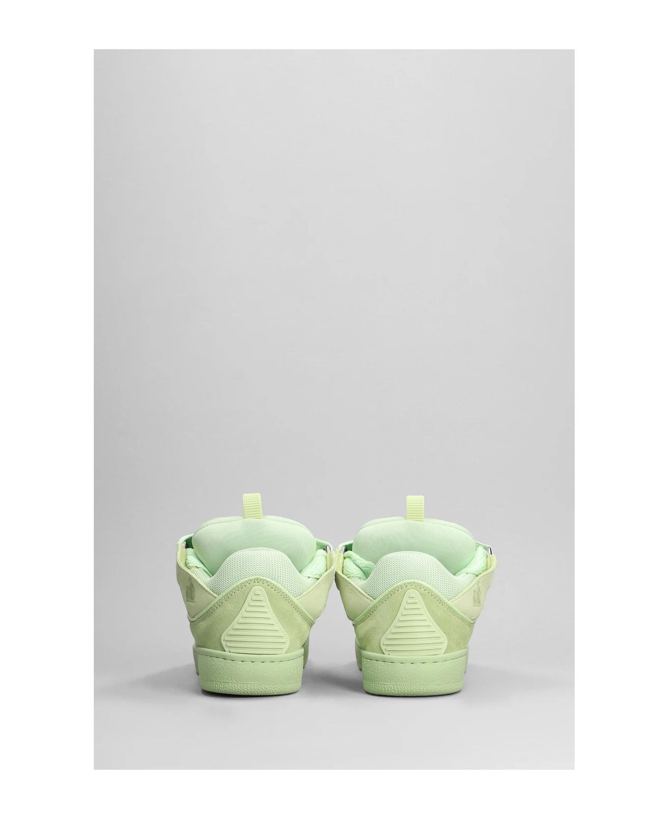 Lanvin oc11z0325 Curb Low-Top Sneakers in Light Green Size US 6 / EU 39 - 4 Thumbnail