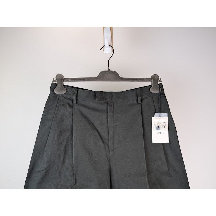 Bottega Veneta o1rshd1 Relaxed-Fit Cotton Twill Trousers Pant in Camping Size US 32 / EU 48 - 3 Thumbnail