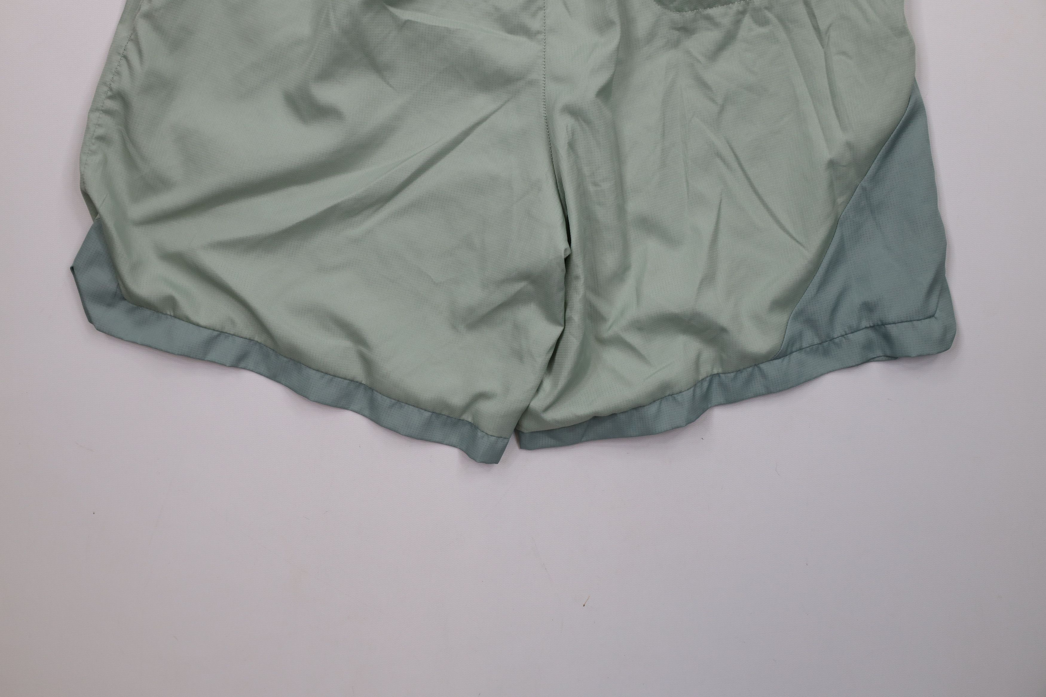 Nike × Vintage Nike Block Lined DNA Woven Basketball Gym Shorts Light Green Size US 34 / EU 50 - 12 Thumbnail