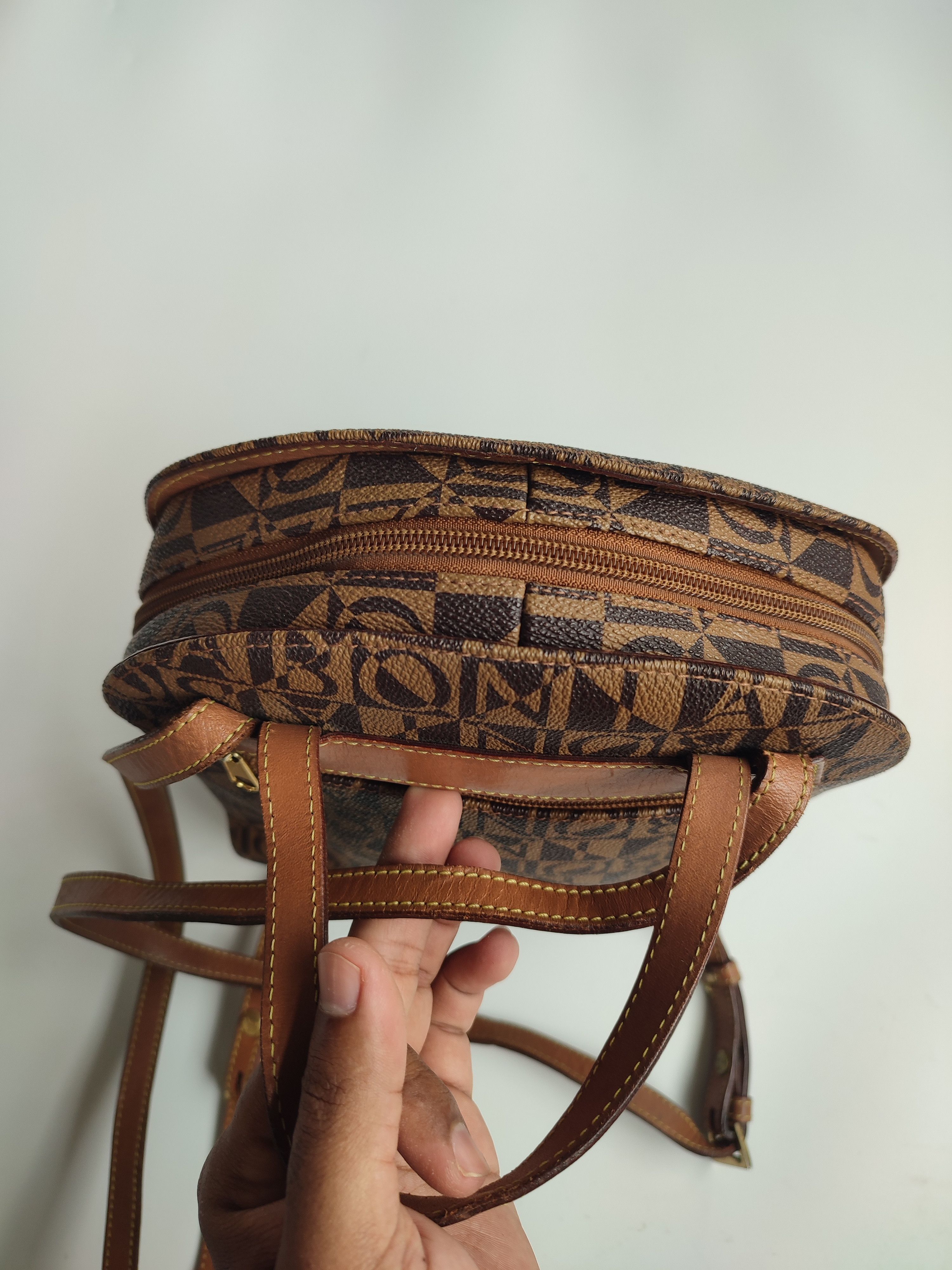 Other BONIA BROWN MONOGRAM BACKPACK Size ONE SIZE - 6 Thumbnail