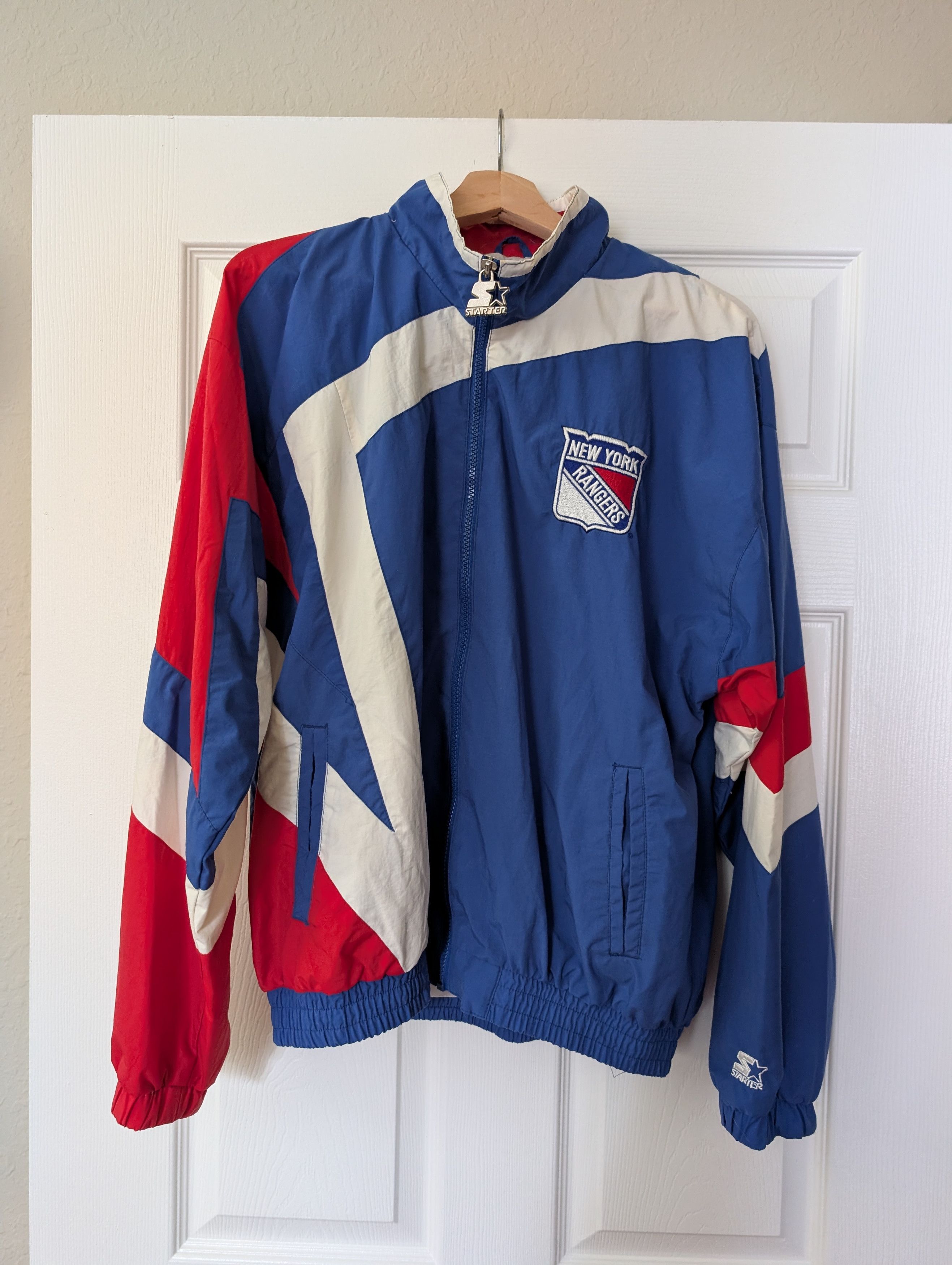 Starter 90's Starter New York Rangers NHL Jacket XL Hockey Size US XL / EU 56 / 4 - 1 Thumbnail