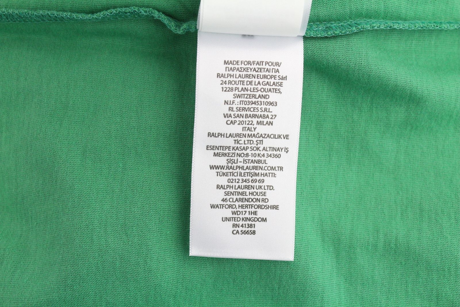 RLX Ralph Lauren M Green Tricot Stretch Tee 84727 Size M / US 6-8 / IT 42-44 - 9 Thumbnail