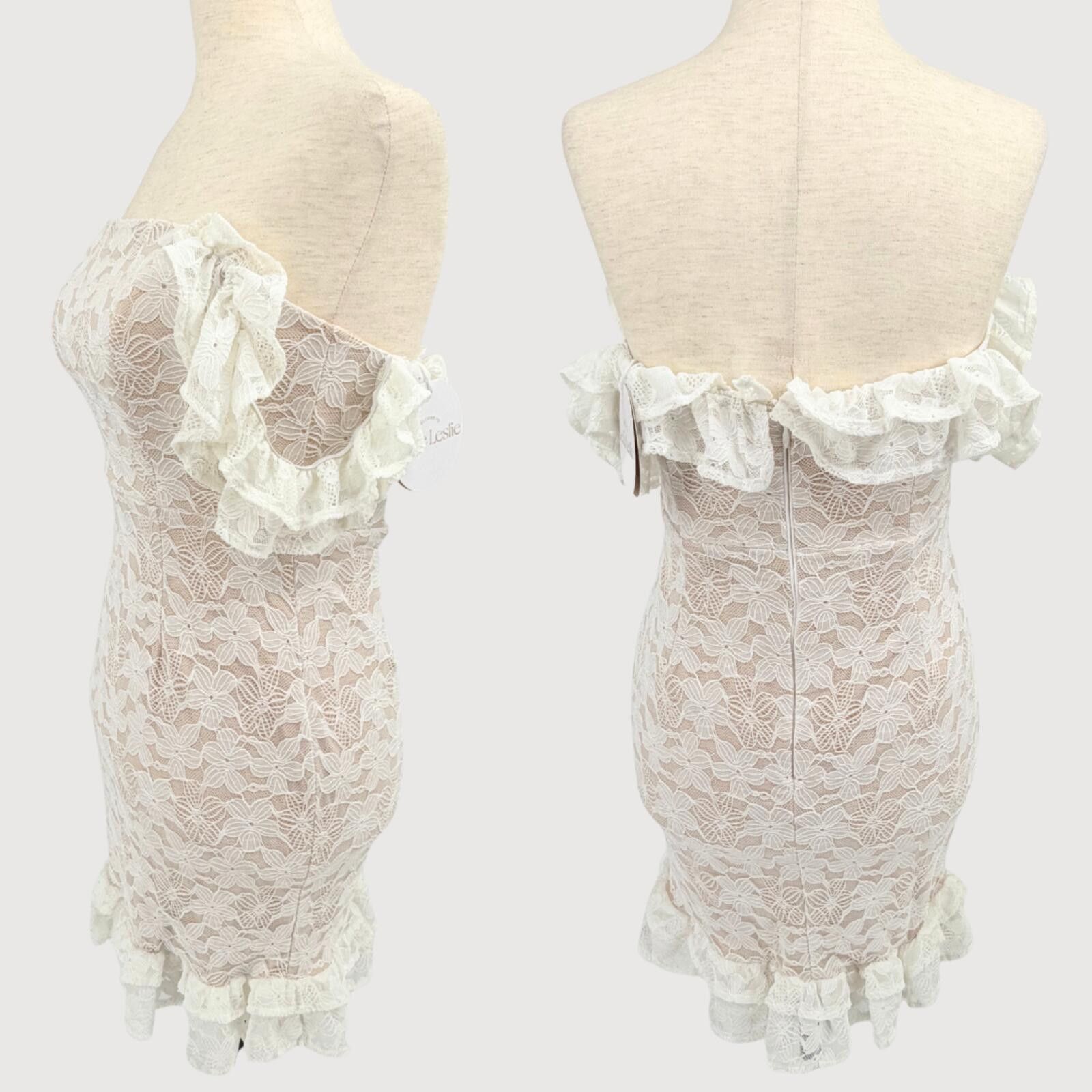 Other NWT Selfie Leslie Verona Lace Mini Dress S Size S / US 4 / IT 40 - 3 Thumbnail