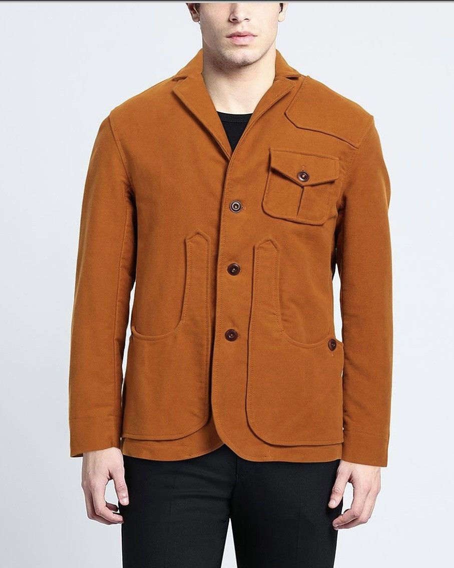 Anglo-Italian Vintage Italian Capalbio Worker Jacket Made in Italy Size US L / EU 52-54 / 3 - 1 Thumbnail