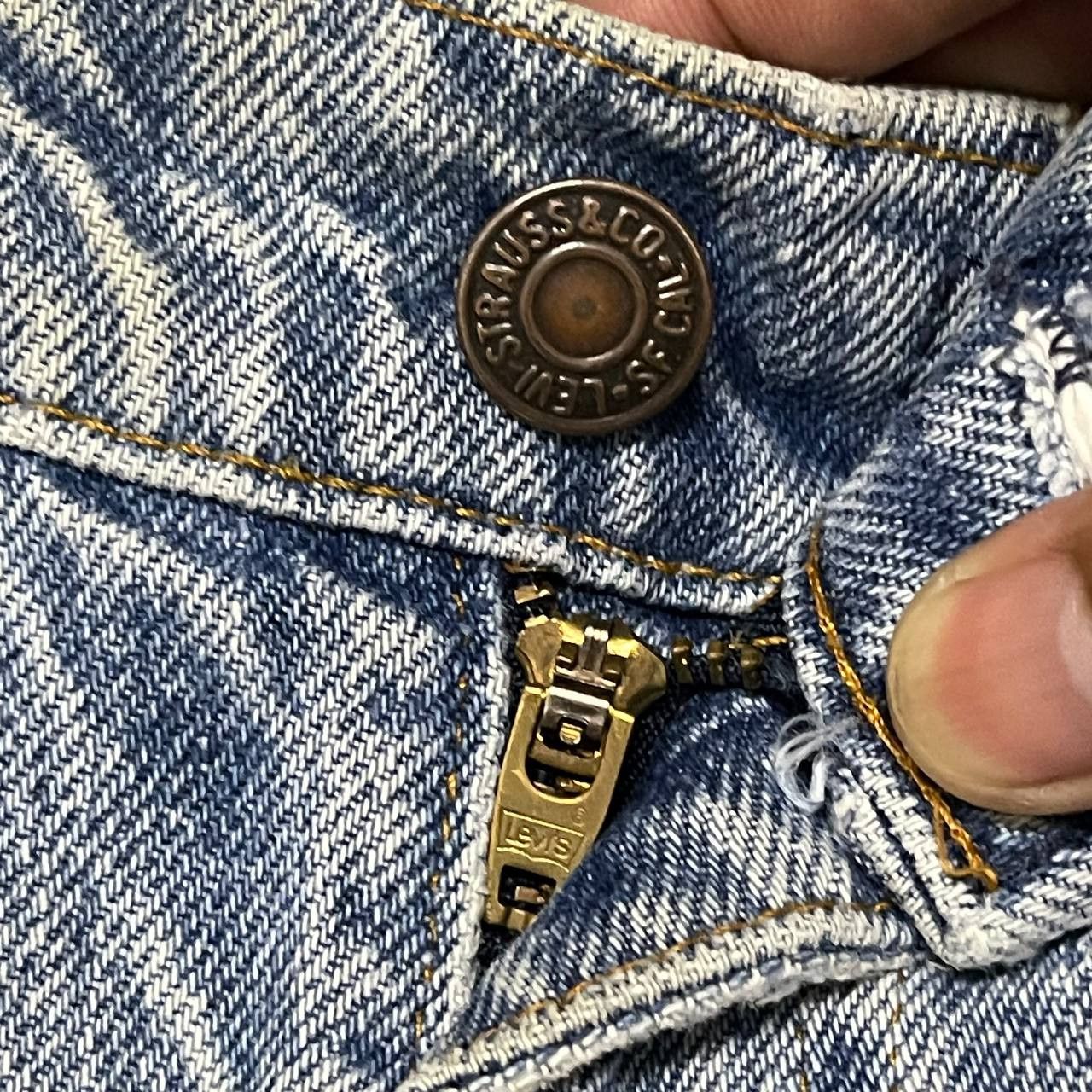 Levi's Vintage Levis Orange Tab Flared Denim Jeans Size US 30 / EU 46 - 7 Thumbnail