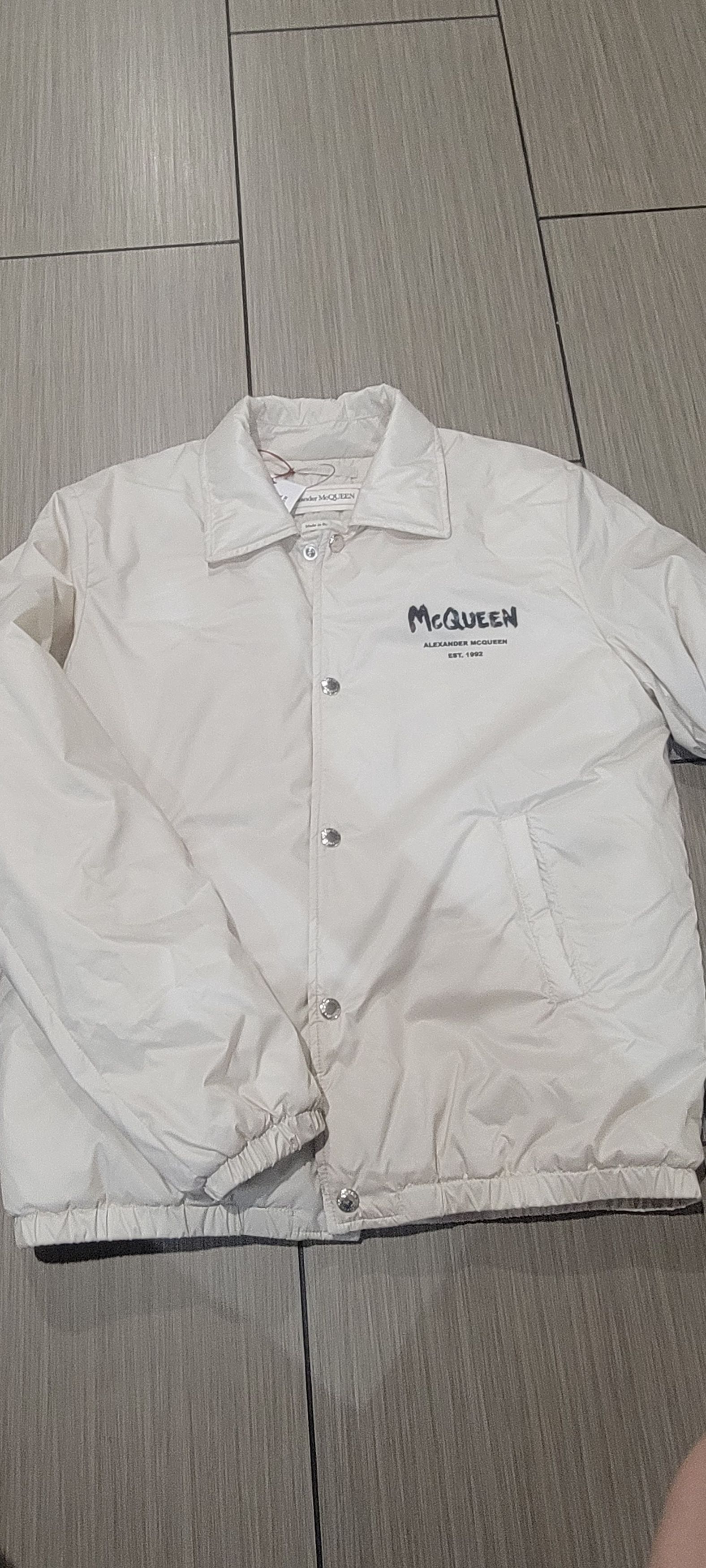 Alexander McQueen Graffiti Logo Blouson Jacket Size US M / EU 48-50 / 2 - 2 Thumbnail