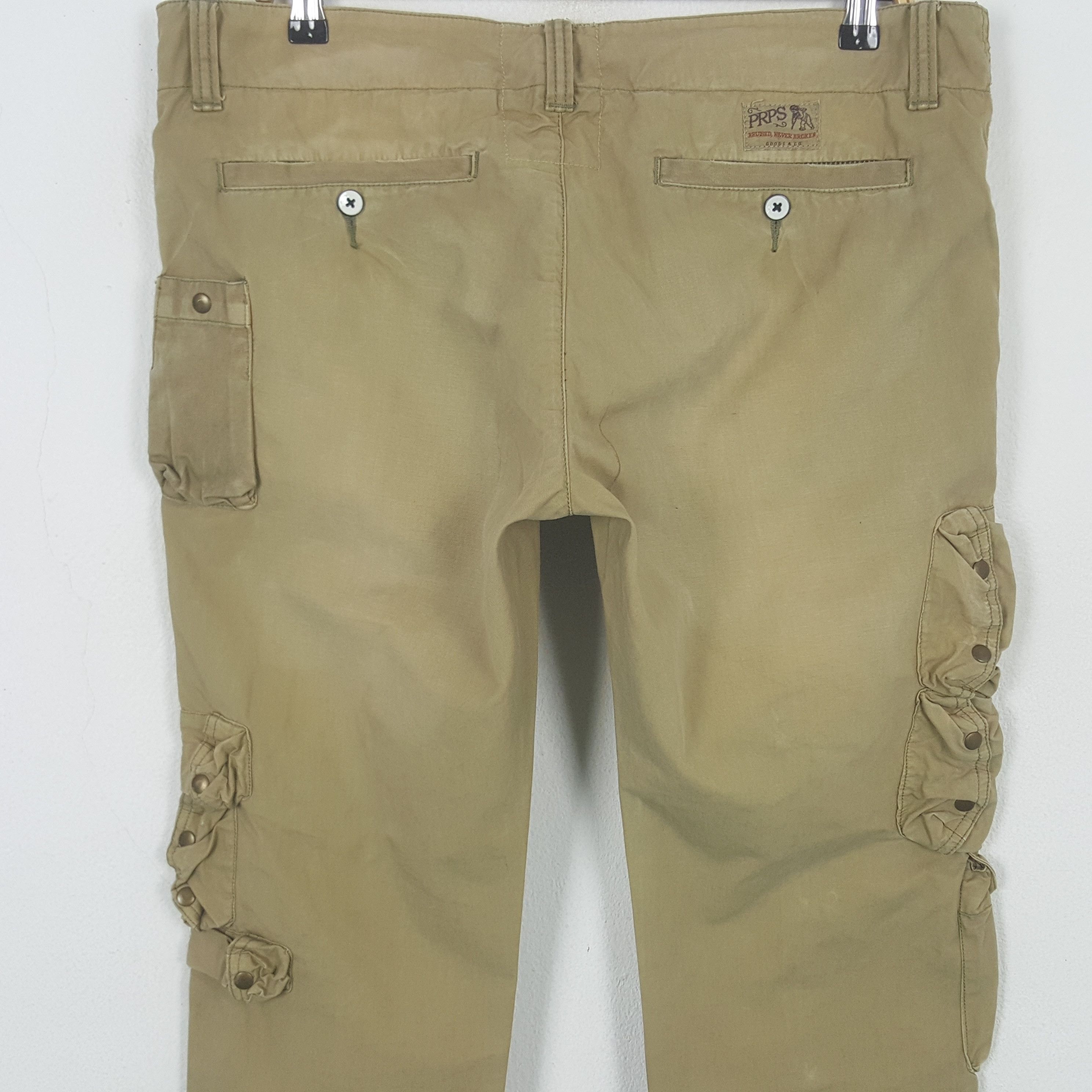 Prps Vintage Prps & Co Japanese Cargo Multi Pocket Pants RR23 Size US 36 / EU 52 - 5 Thumbnail