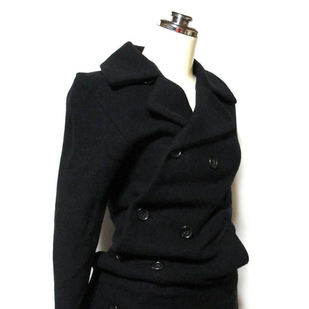 Comme des Garcons COMME des GARCONS 2014 Asymmetrical Cutting Coat japan Size XS / US 0-2 / IT 36-38 - 2 Thumbnail
