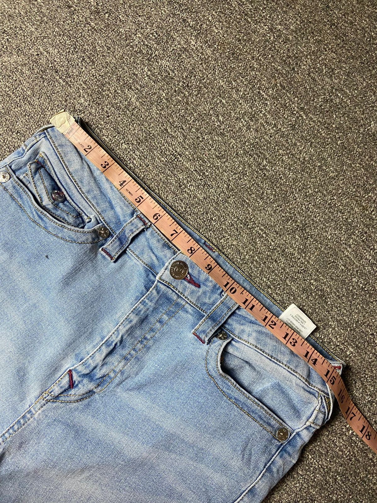 True Religion True Religion High Rise Super Skinny Jeans (144) Size US 31 - 8 Thumbnail