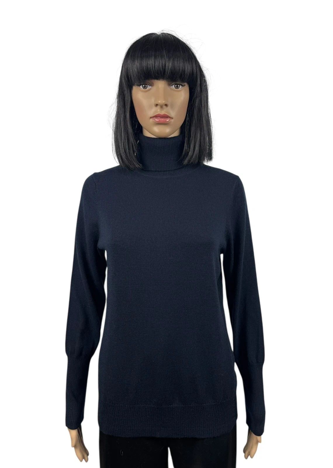 Jaeger Jaeger Wool Turtleneck Jumper Women size M Size M / US 6-8 / IT 42-44 - 1 Thumbnail
