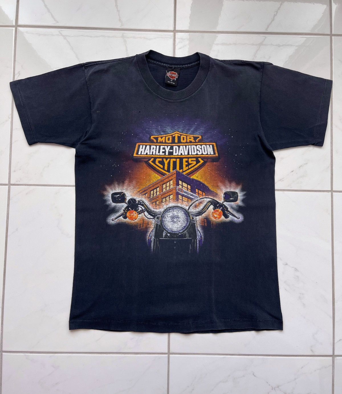Harley Davidson × Vintage Vintage 1996’s Hardy Davidson Daytona Beach Florida Tee USA Size US M / EU 48-50 / 2 - 1 Thumbnail