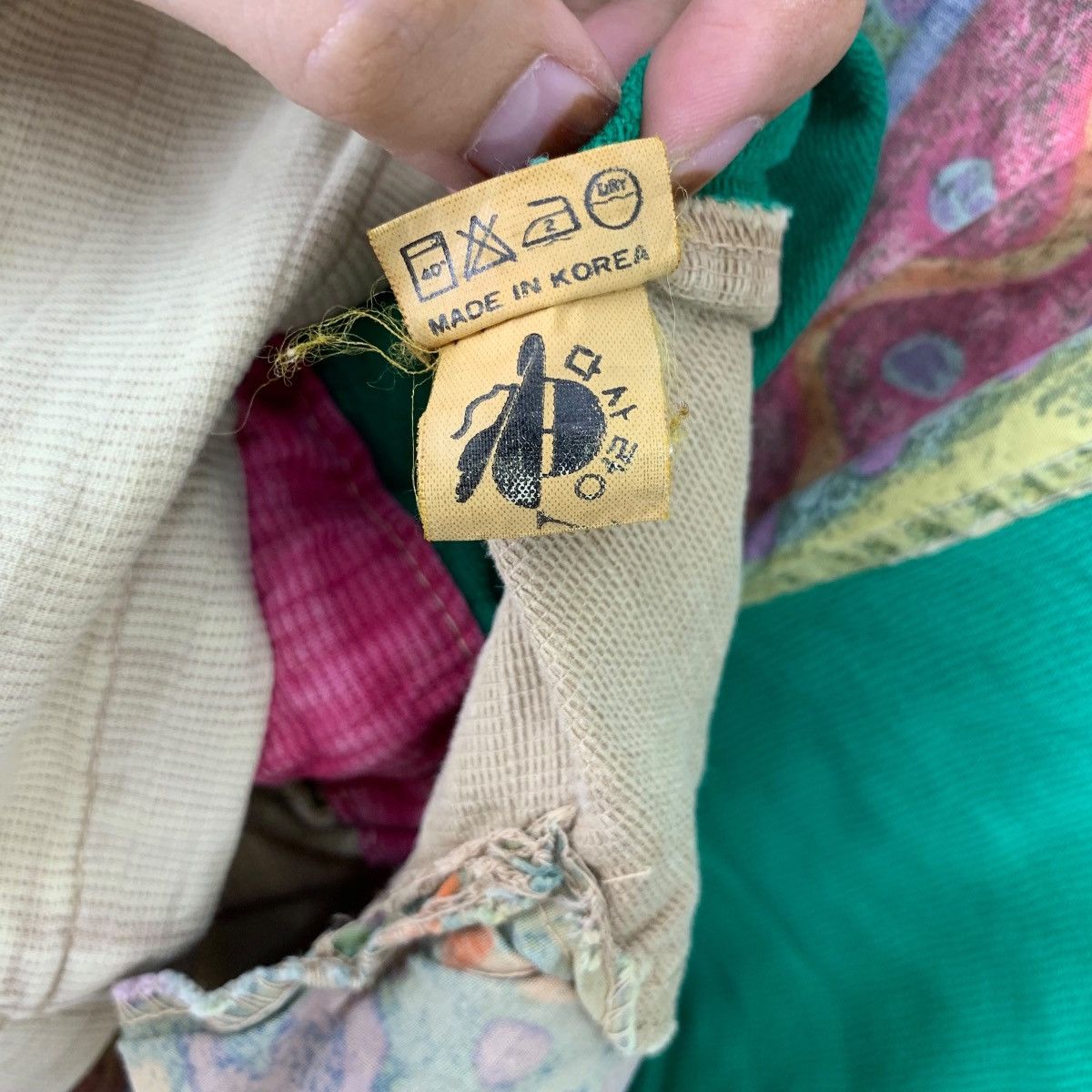 Other Vintage KOREA HIGH FASHION Patchwork Artwork Abstrack Jacket Size XL / US 12-14 / IT 48-50 - 7 Thumbnail