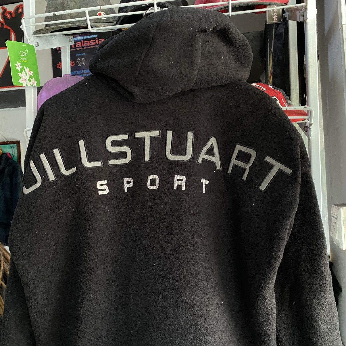 Jil Stuart Vintage Jill Stuart Sport Spell Out Fleece Hoodie Size US L / EU 52-54 / 3 - 5 Thumbnail