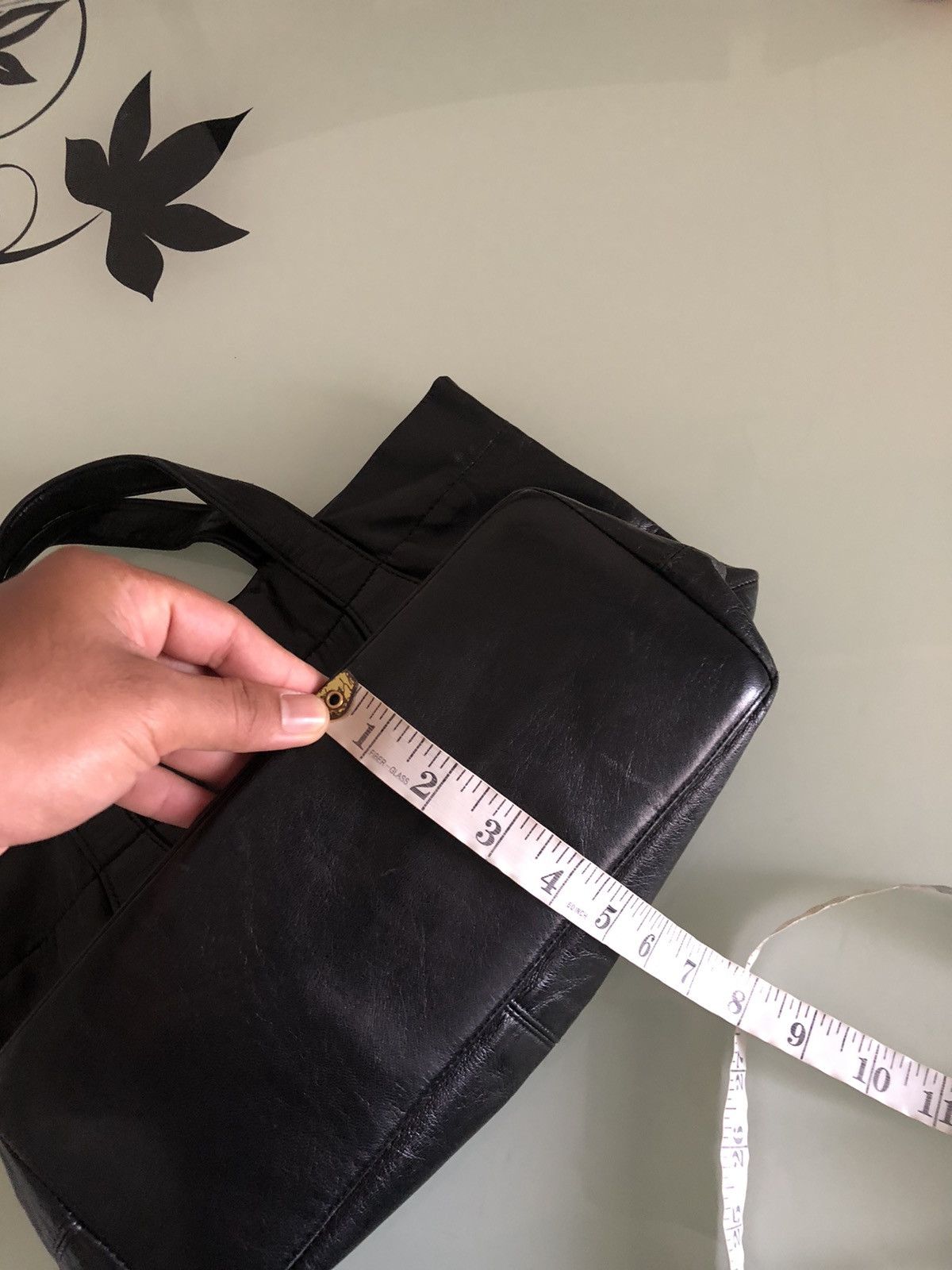 Yohji Yamamoto Nice❗️Ys Yohji Yamamoto Leather Tote Bag Mini Size ONE SIZE - 19 Thumbnail