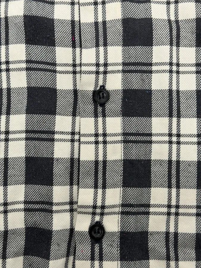 A.P.C. A.P.C. Classy Checkered Black & White Shirt Size US M / EU 48-50 / 2 - 7 Thumbnail