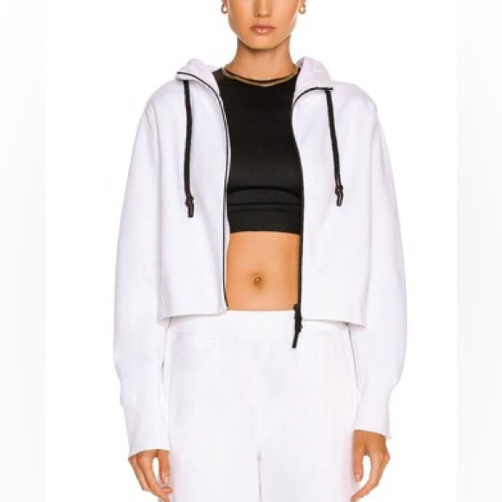 NWT! Gauge81 White Edson Zip-Up Hoodie Size M