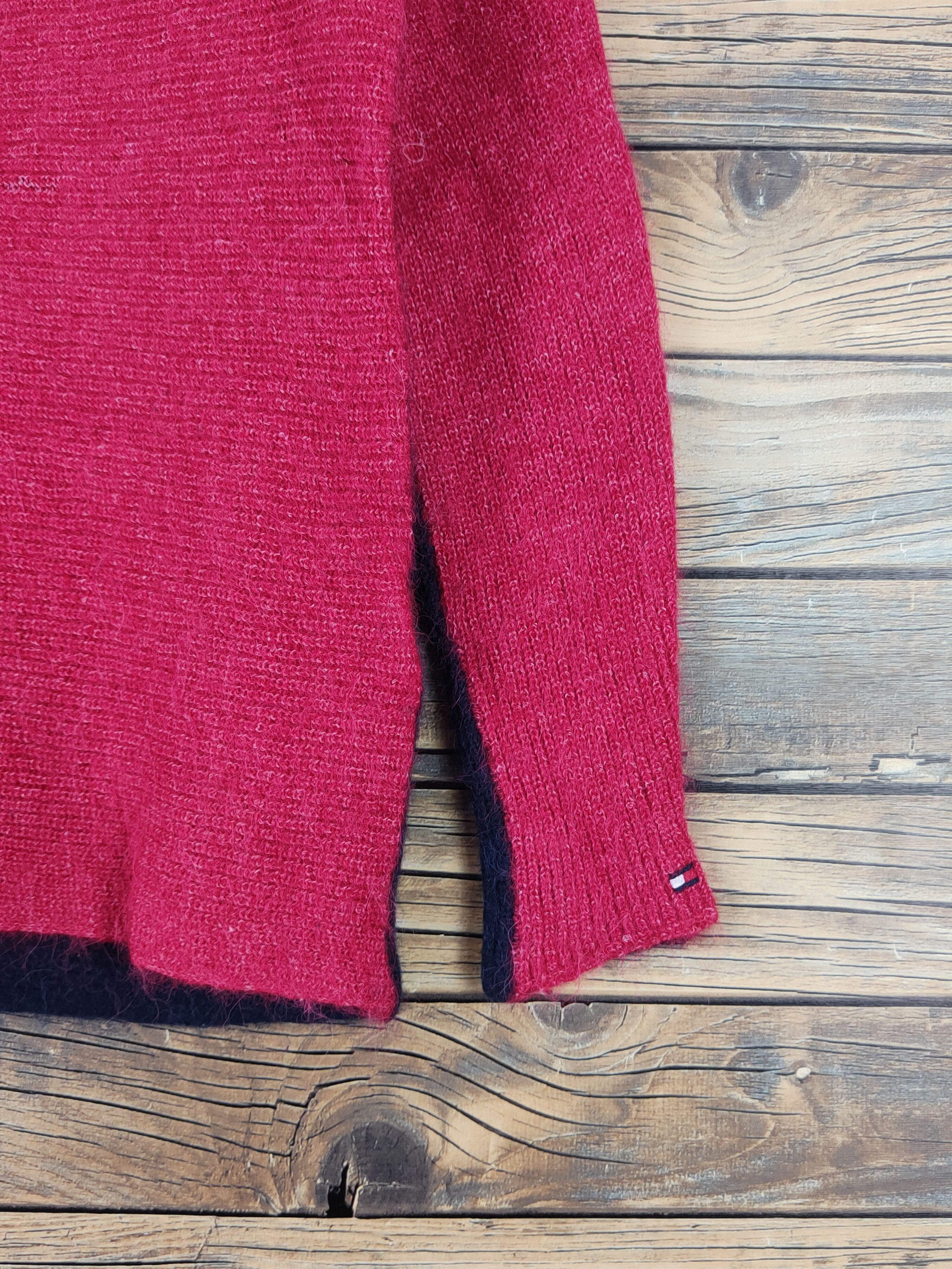 Homespun Knitwear × Tommy Hilfiger × Vintage Tommy Hilfiger Red Navy Knitwear Sweatshirts #W1450 Size US S / EU 44-46 / 1 - 7 Thumbnail
