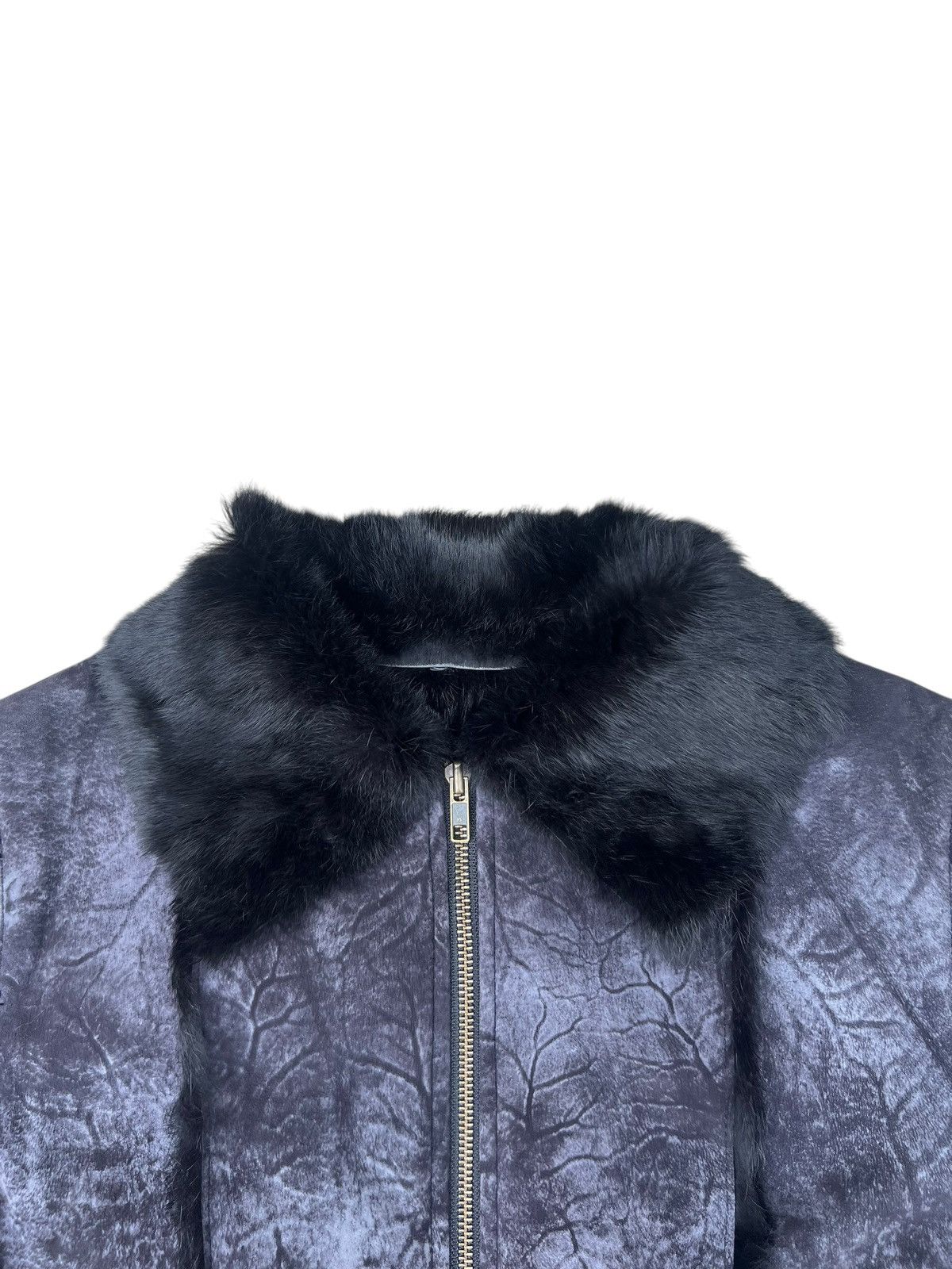 If Six Was Nine Unknown Japan Brand Patchwork Rabbit Leather Fur Jacket Size US S / EU 44-46 / 1 - 4 Thumbnail