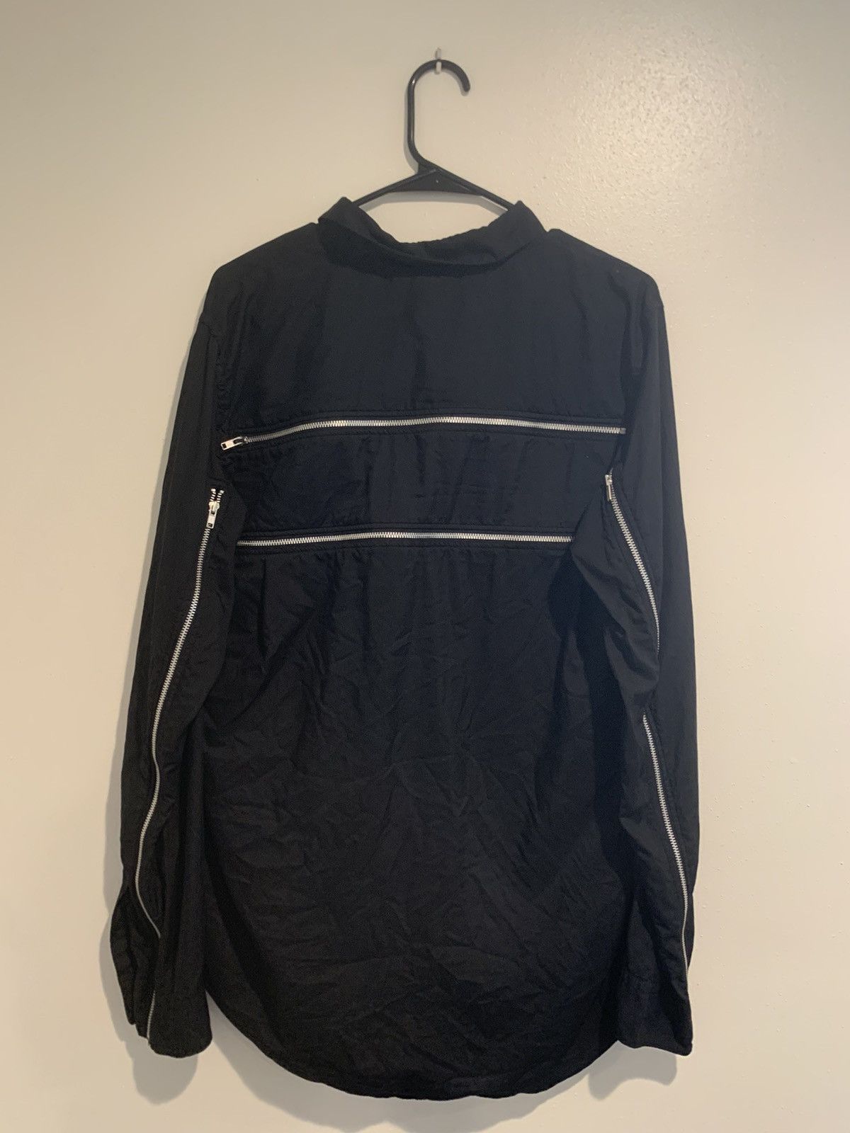 Comme des Garcons × Comme des Garcons Black CDG BLACK Zipper Shirt Size US XL / EU 56 / 4 - 1 Thumbnail