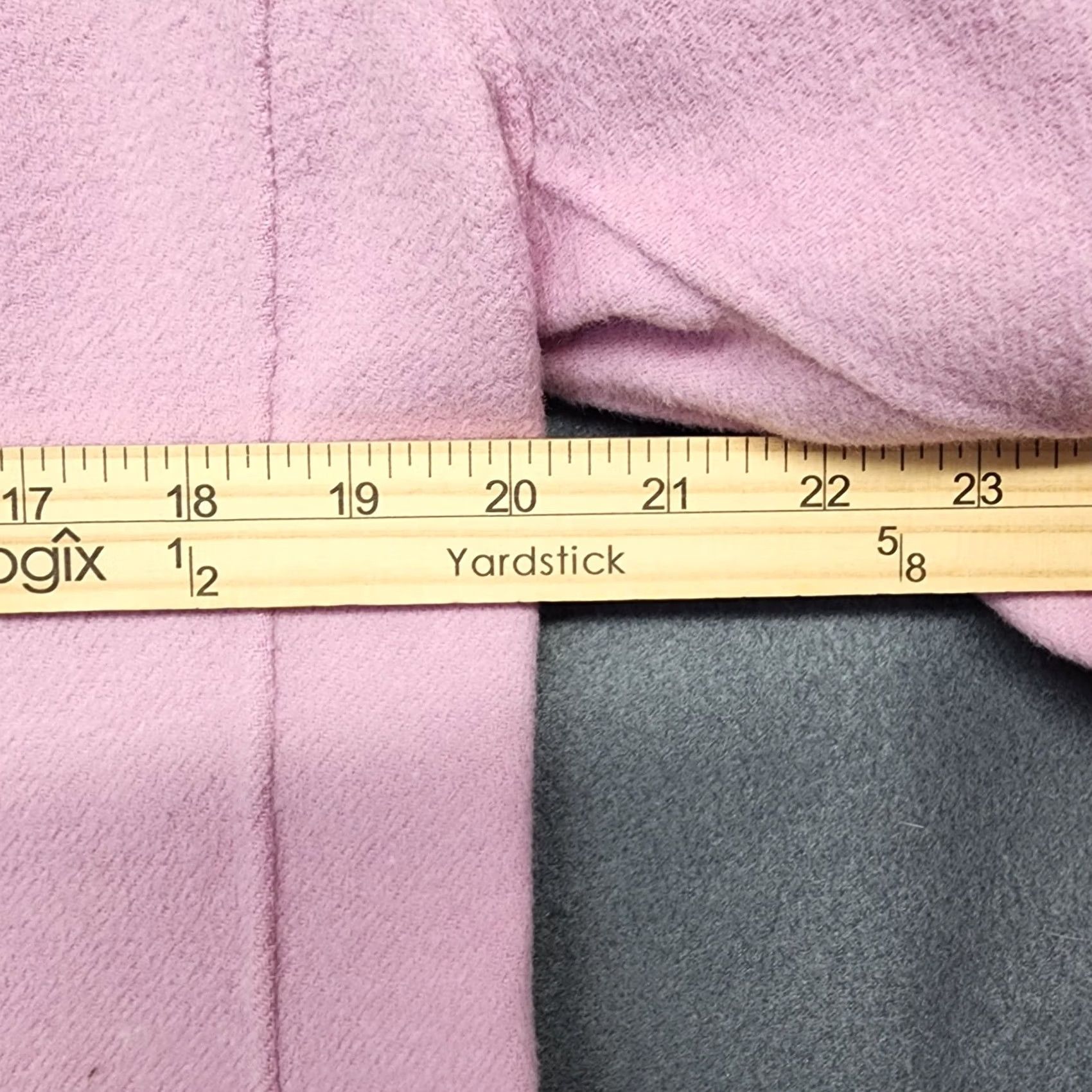 Pinko VINTAGE Valerie Stevens Pea Coat Womens M Wool Angora Cashmere Pink Flaw Size M / US 6-8 / IT 42-44 - 5 Thumbnail